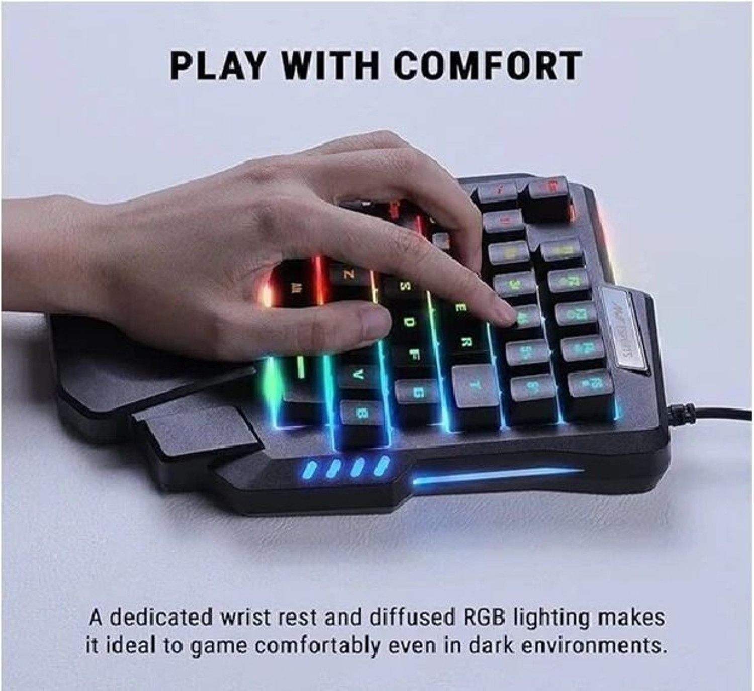 Image of HG WORLD Gaming Keyboard Mouse Converter 4 in 1 Mobile Game Combo Pack Gaming Accessory Kit