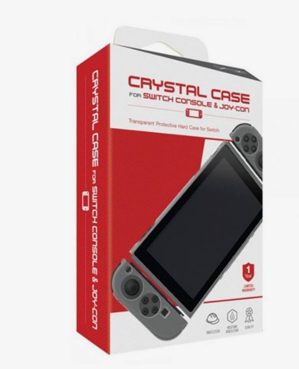 HG WORLD Crystal Case M07254 Transparent Cover For Nintendo Switch