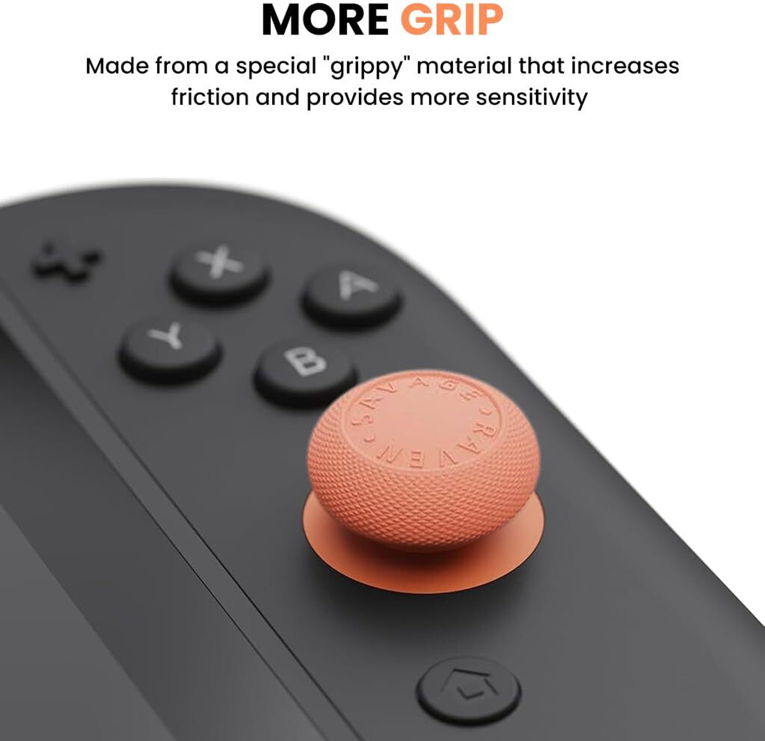 Image of ELEPHANTBOAT Compatible Switch Joycon Thumb Grips 3 Pairs Silicone Caps Gaming Gaming Accessory Kit