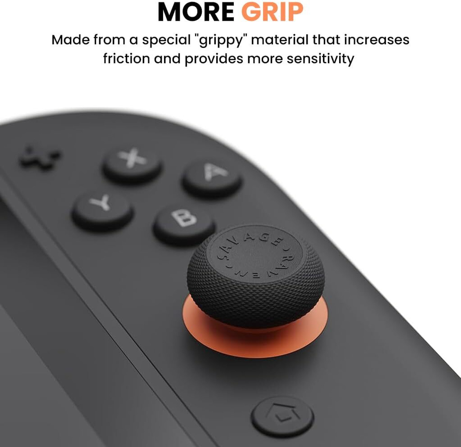 Image of ELEPHANTBOAT Thumb Grips for Switch Joycon 3 Pairs Anti Slip Silicone Controller Caps Gaming Accessory Kit