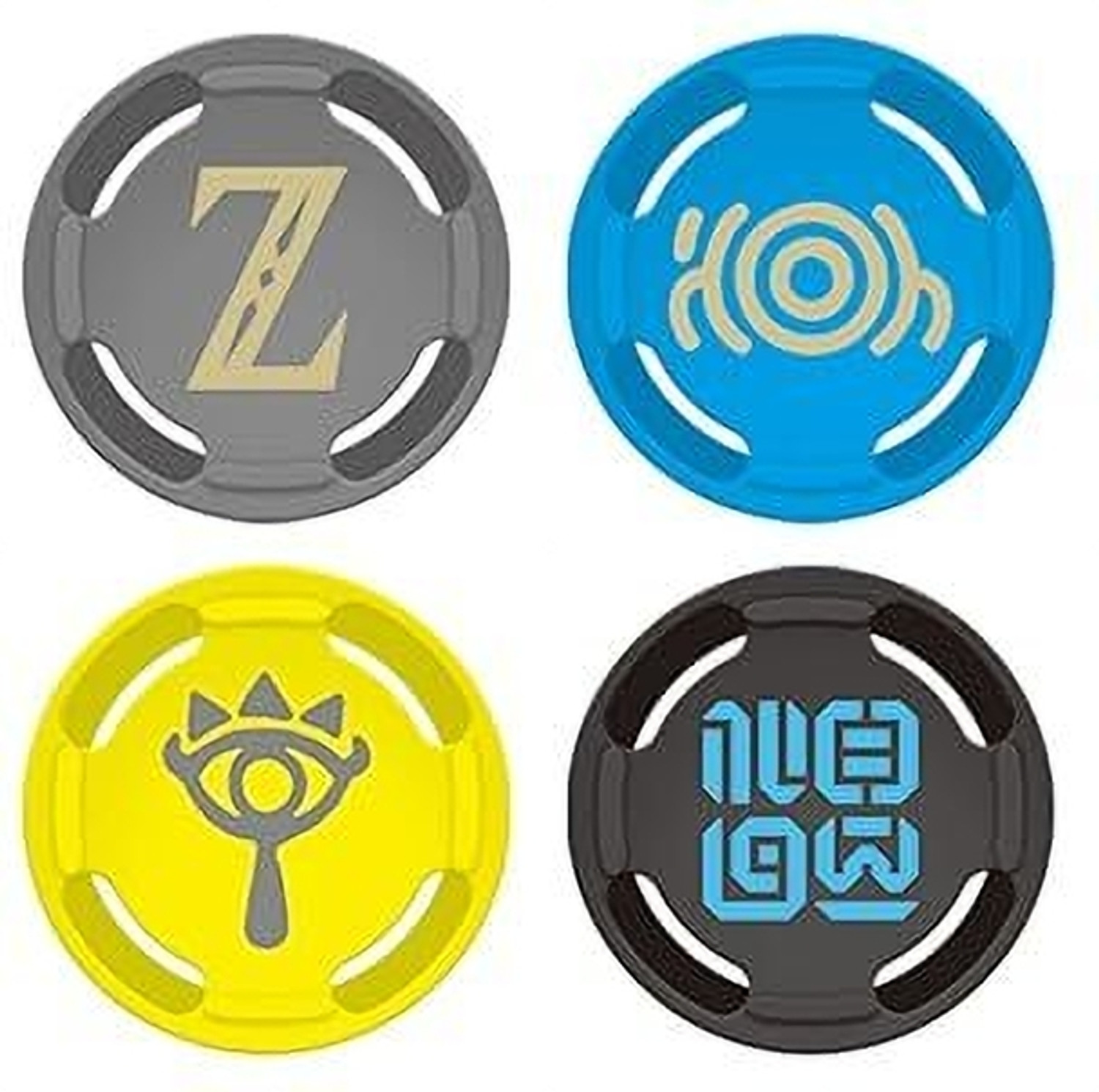 Image of HG WORLD Analog Caps (Set of 4) Legend of Zelda Edition For Nintendo Switch V2,Lite,Oled Gaming Accessory Kit