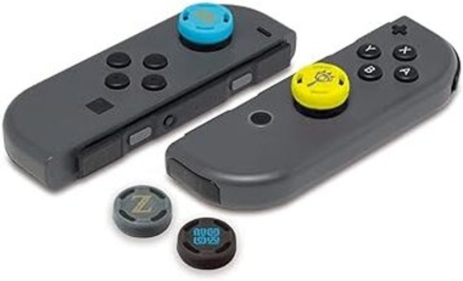 Image of HG WORLD Analog Caps (Set of 4) Legend of Zelda Edition For Nintendo Switch V2,Lite,Oled Gaming Accessory Kit