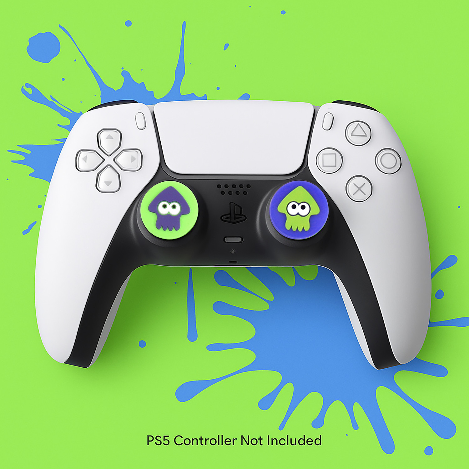 Image of OIVO INDIA Octopus Design Silicone Thumb Grip Caps (4 Pcs), Anti-Slip Joystick Covers Gaming Accessory Kit