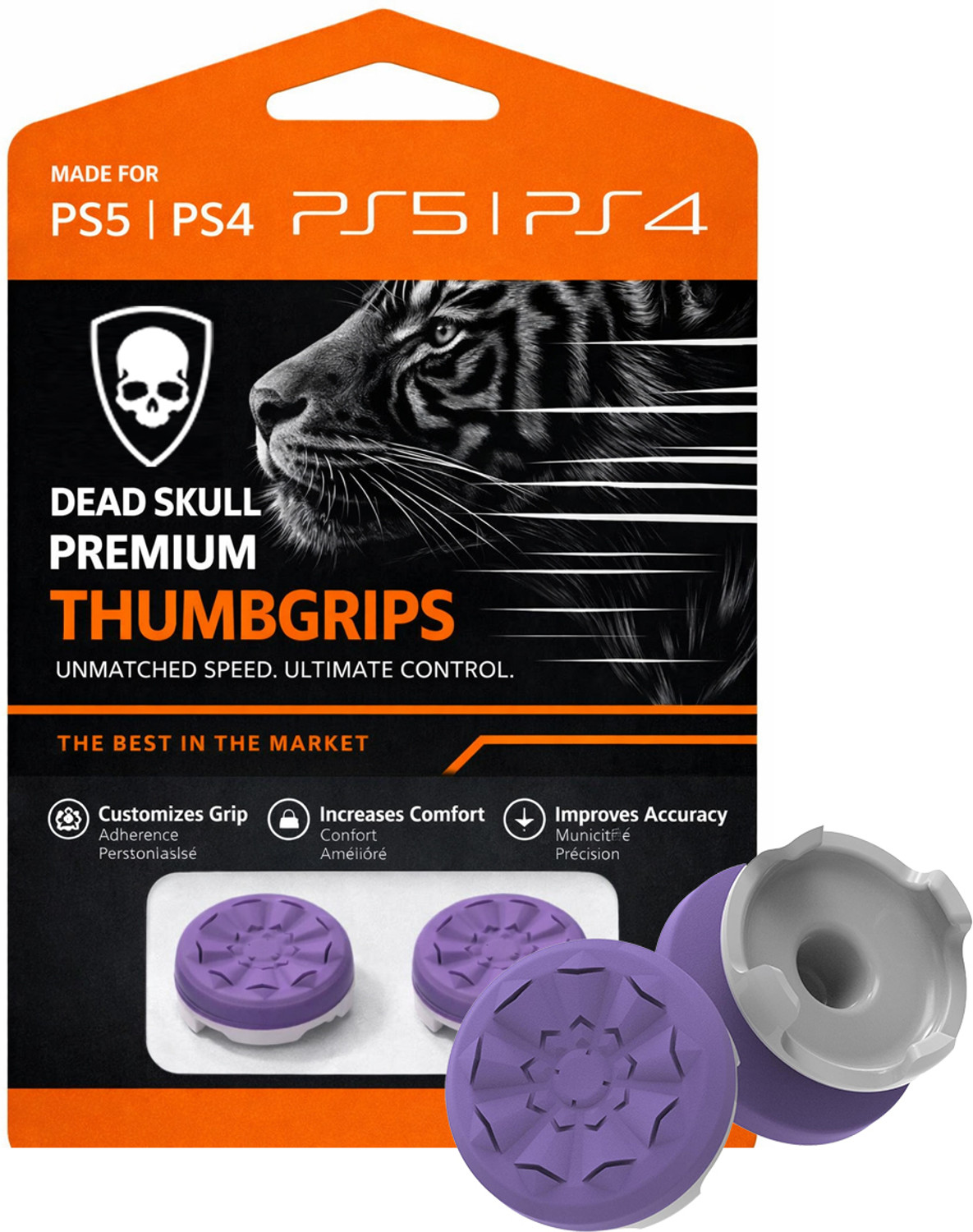 Image of DEADSKULL FPS Thumbsticks - Galaxy Limited Edition | High-Rise + Mid-Rise Thumb Grip| Gaming Accessory Kit
