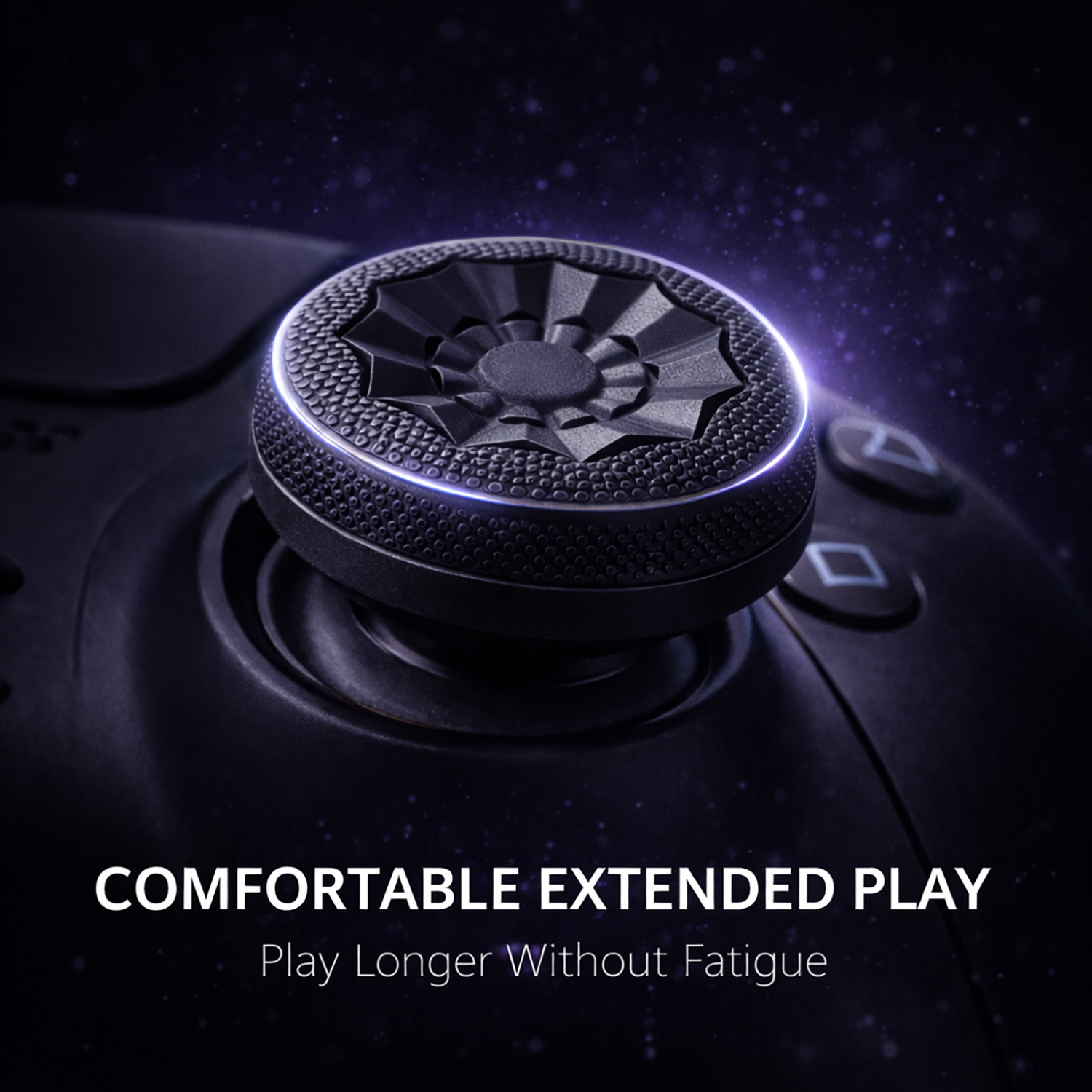 Image of DEADSKULL FPS Thumbsticks - Galaxy Limited Edition | High-Rise + Mid-Rise Thumb Grip| Gaming Accessory Kit