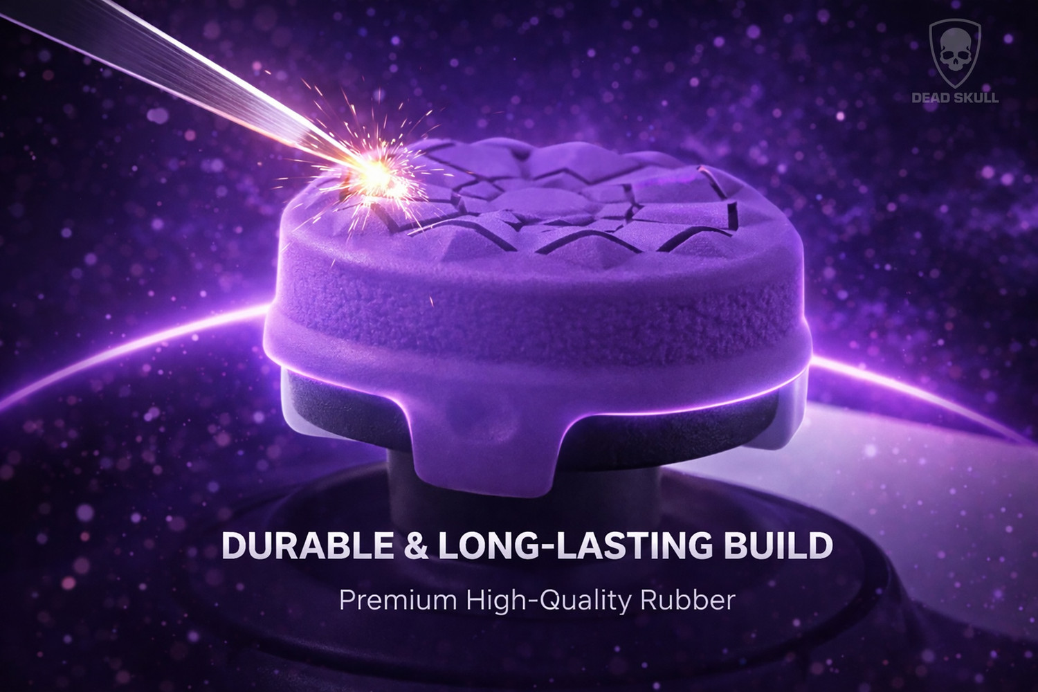 Image of DEADSKULL FPS Thumbstick Extenders (Pack of 2), High-Rise & Mid-Rise Joystick Grip Caps Gaming Accessory Kit