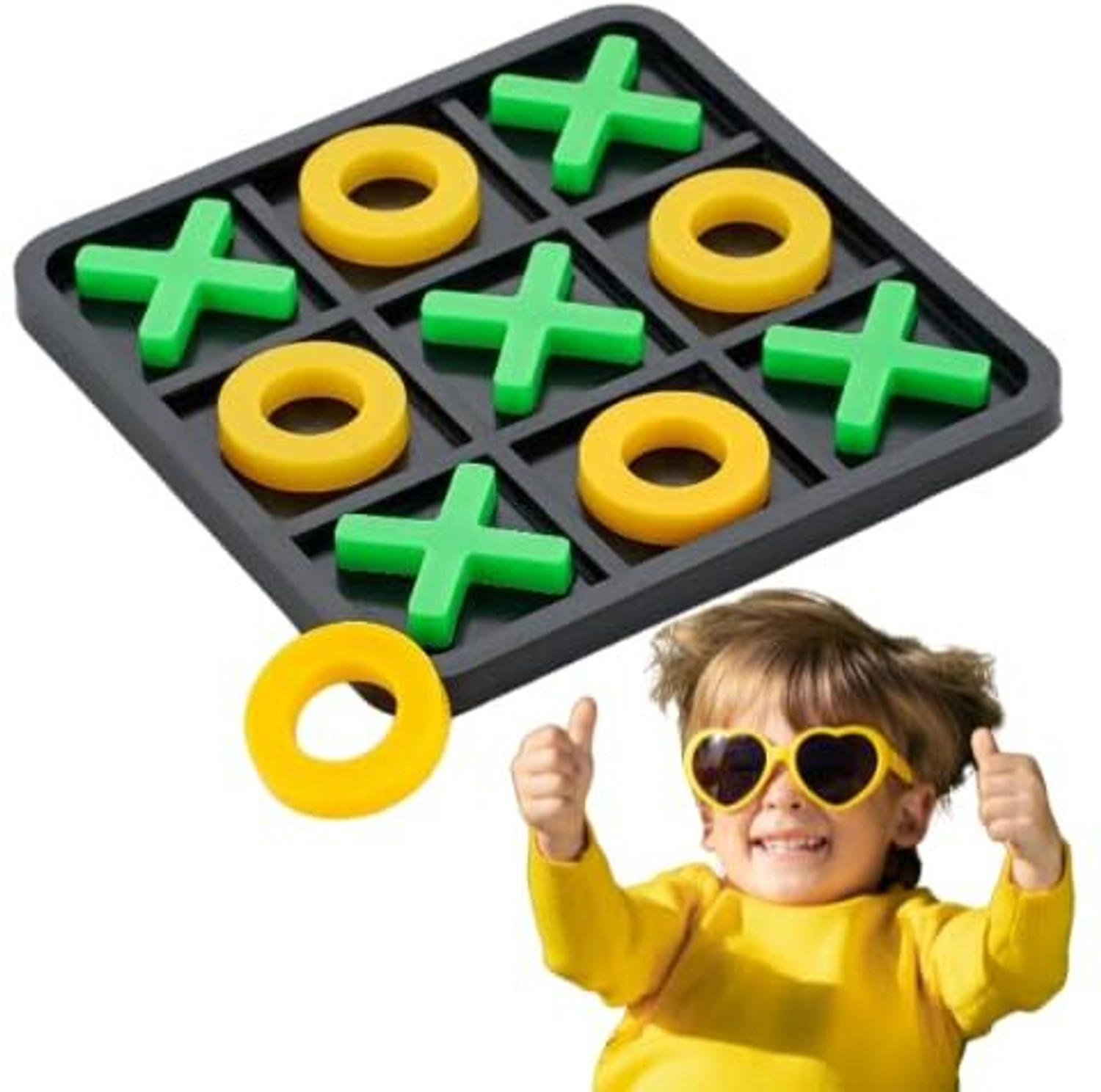 Image of Kevim Willy Yonkers Tic Tac Toe Game Gaming Accessory Kit