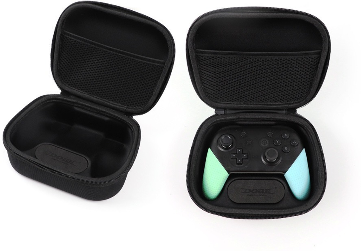 Image of HG WORLD Dobe Controller Storage Bag TY-18177,EVA Oxford Travel Case, DualSense Organizer Gaming Accessory Kit