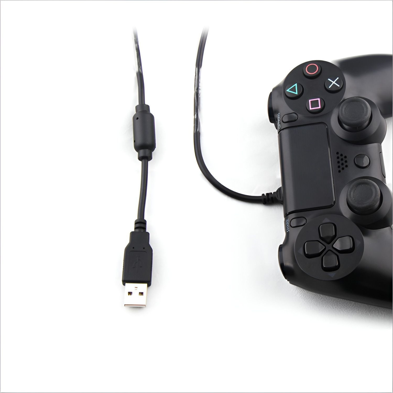Image of HG WORLD Dobe TP4-813 USB Charging Data Cable for PS4 Slim and Pro console & controller Gaming Accessory Kit