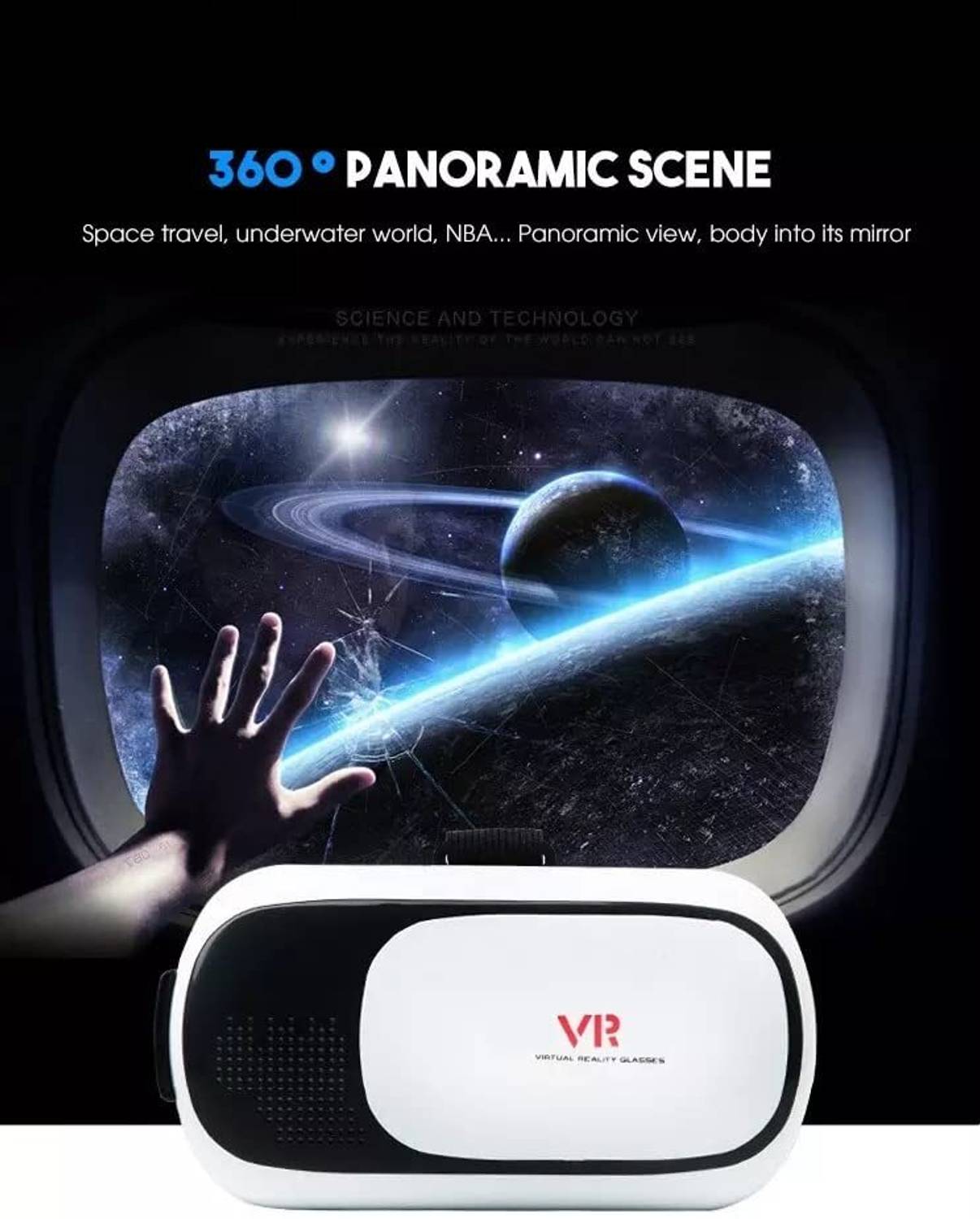 NRJI VR Headset Gaming Box White - Image 2