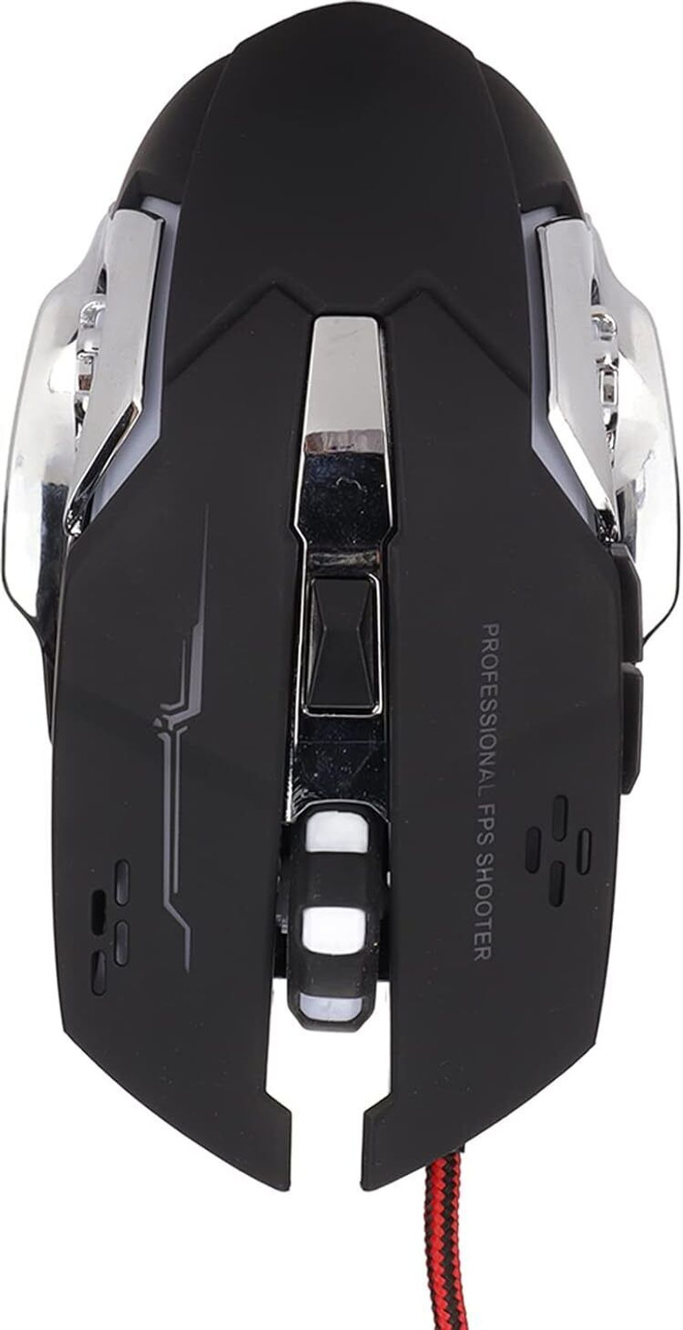 Image of HG WORLD Game Mouse USB Wired With RGB Cool Breathing Led Light,Anti-Slip, Scroll Wheel Gaming Accessory Kit