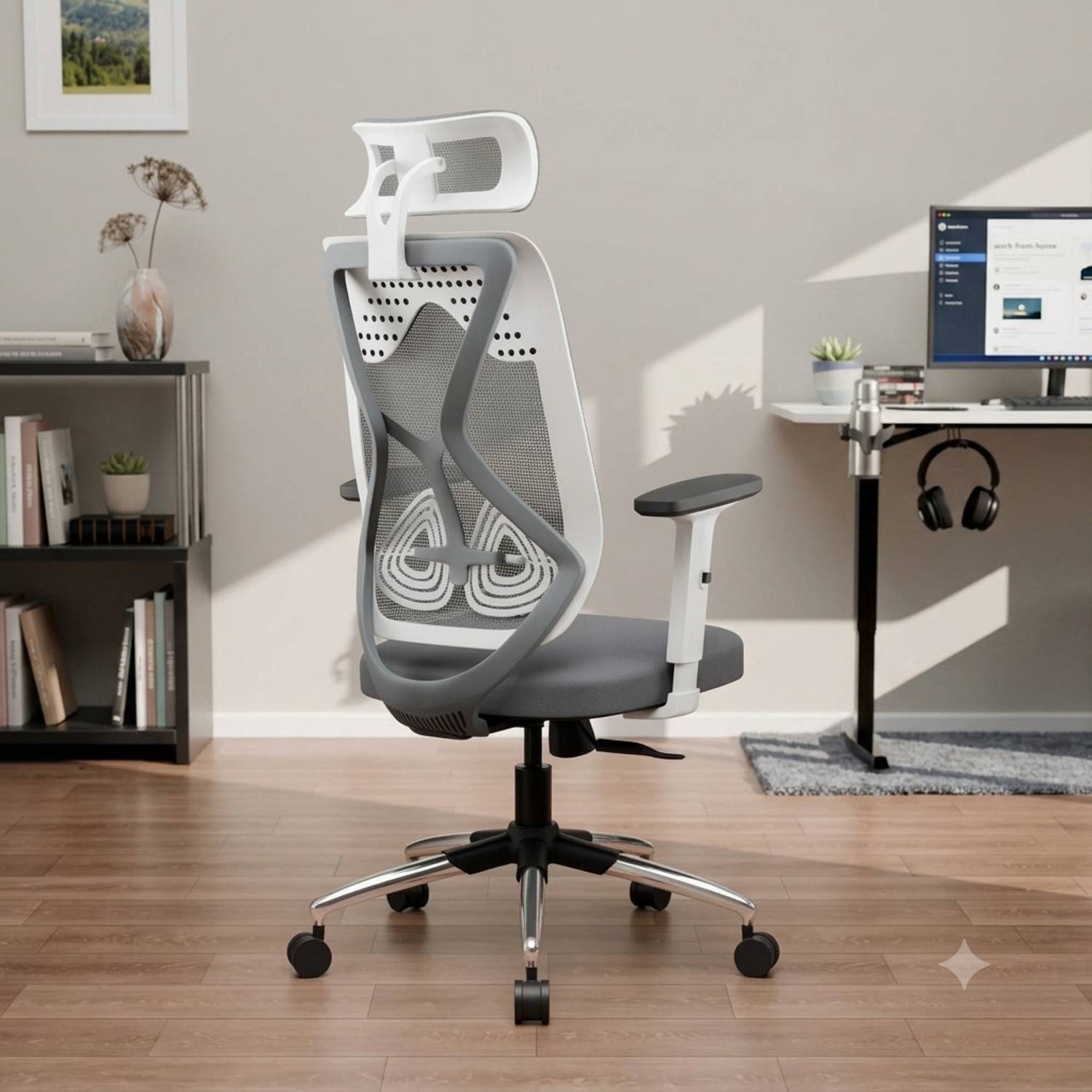Decormaa Premium High-Back Ergonomic Office & Gaming Chair with Dynamic Lumbar Support Gaming Chair