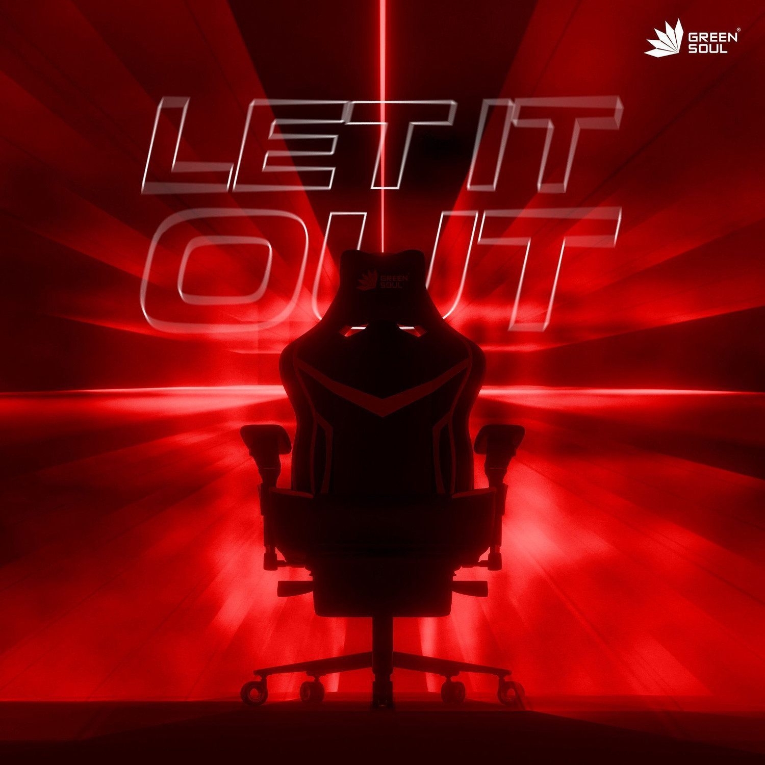 Image of GREEN SOUL Monster Pro |5D Armrest | Ventilated Seats, Massager & ErgoCurve Legrest Gaming Chair