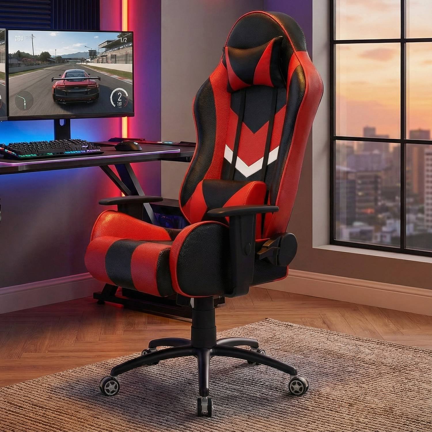 ASE Gaming GOLD SERIES Multi-Purpose Ergonomic Gaming Chair with 180 Degree Recline Gaming Chair