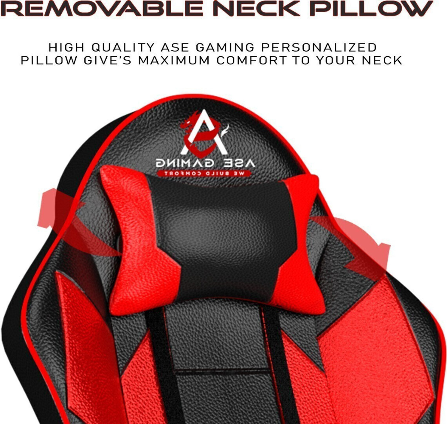 Image of ASE Gaming Modren Series Ergonomic Gaming Chair with Head & Lumbar Pillow Gaming Chair