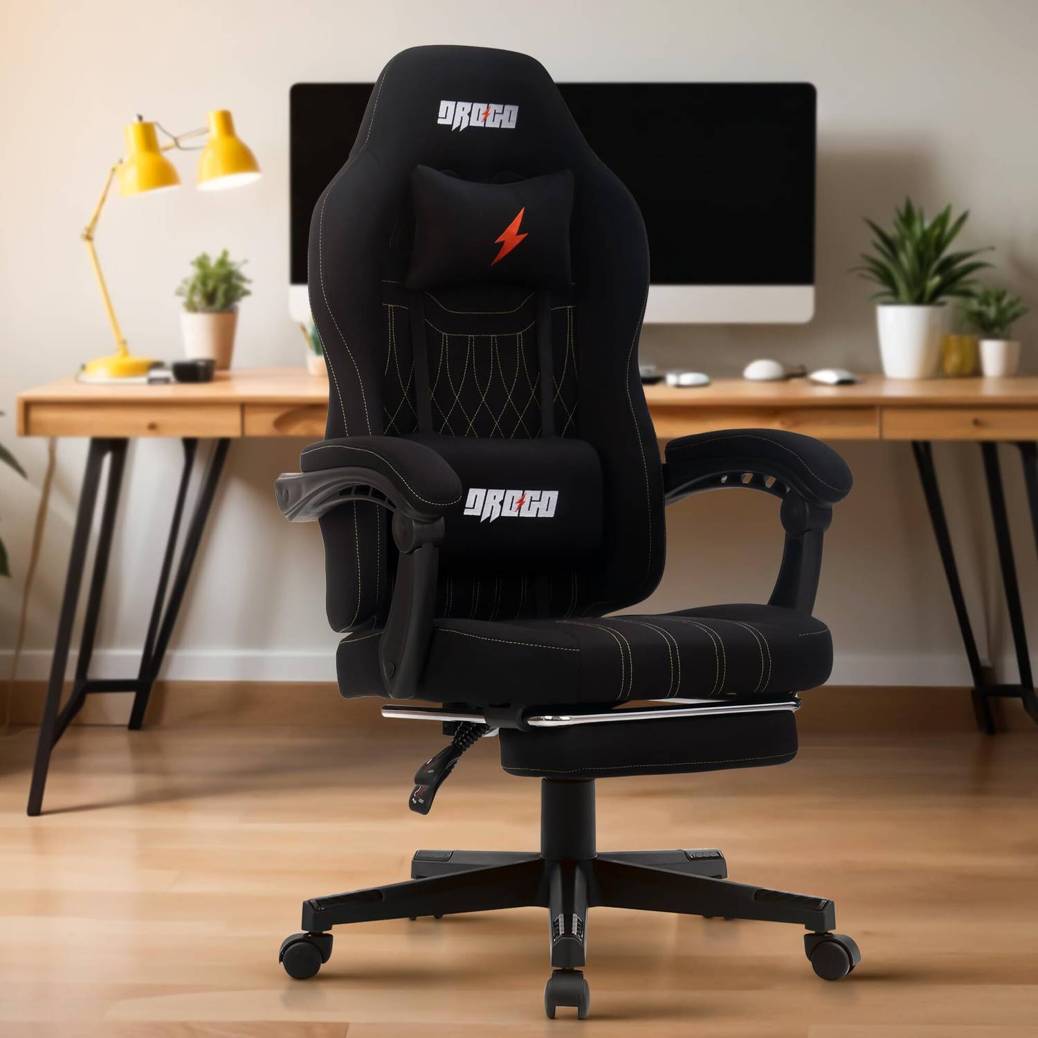 Drogo Gaming chair for office/High back office chair with Armrest,Lumbar Support Gaming Chair