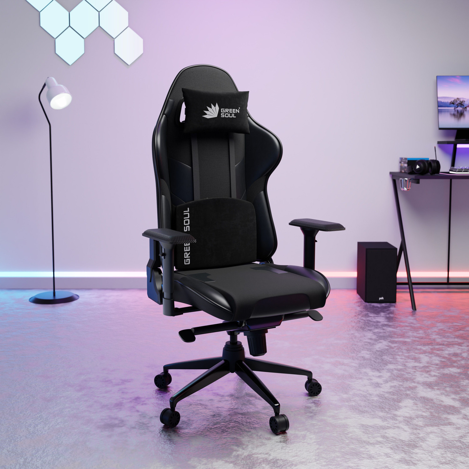 Image of GREEN SOUL Xtreme Gaming & Office Chair|Gaming& WFH|Memory Foam|4D Armrest Gaming Chair
