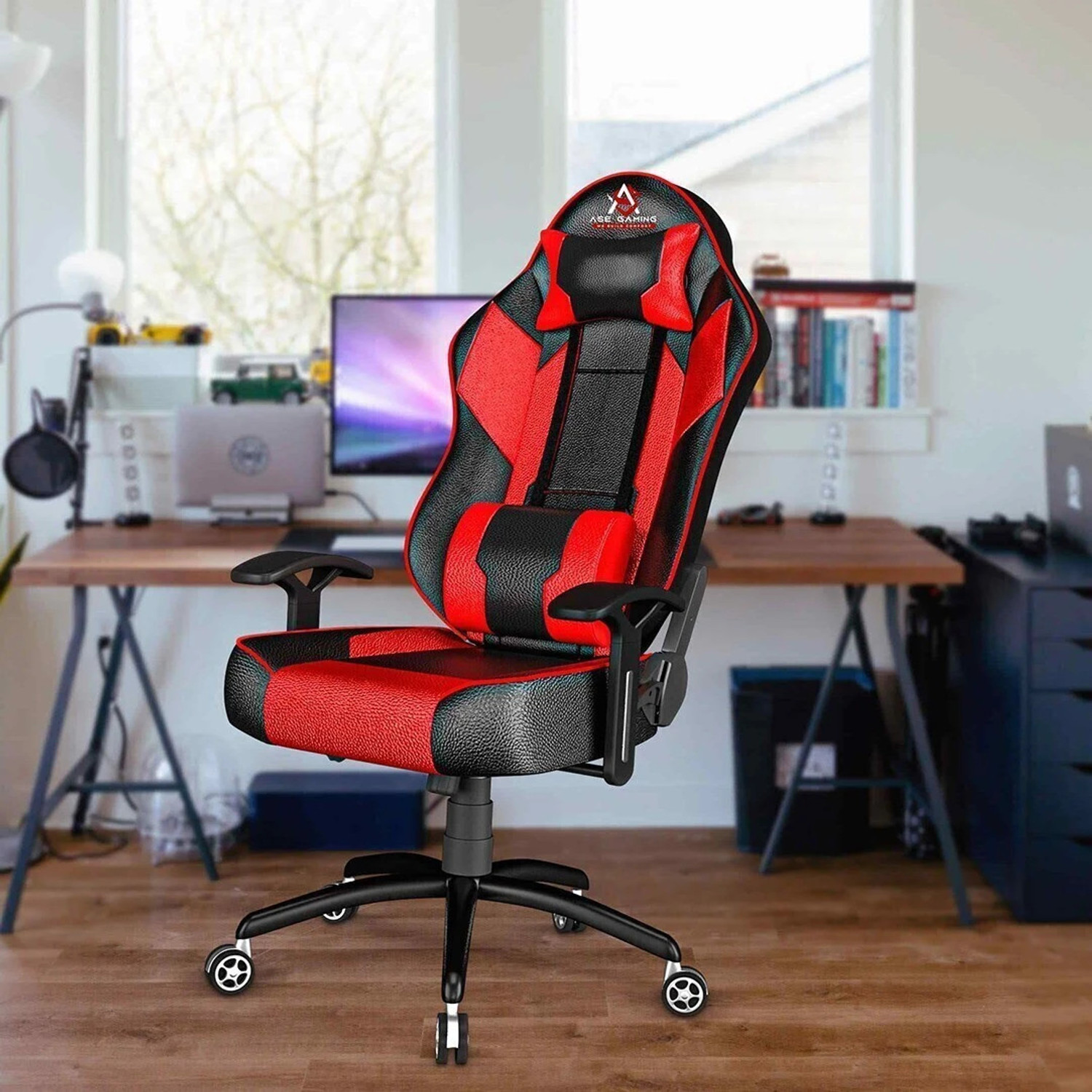Image of ASE Gaming Modren Series Ergonomic Gaming Chair with Head & Lumbar Pillow Gaming Chair