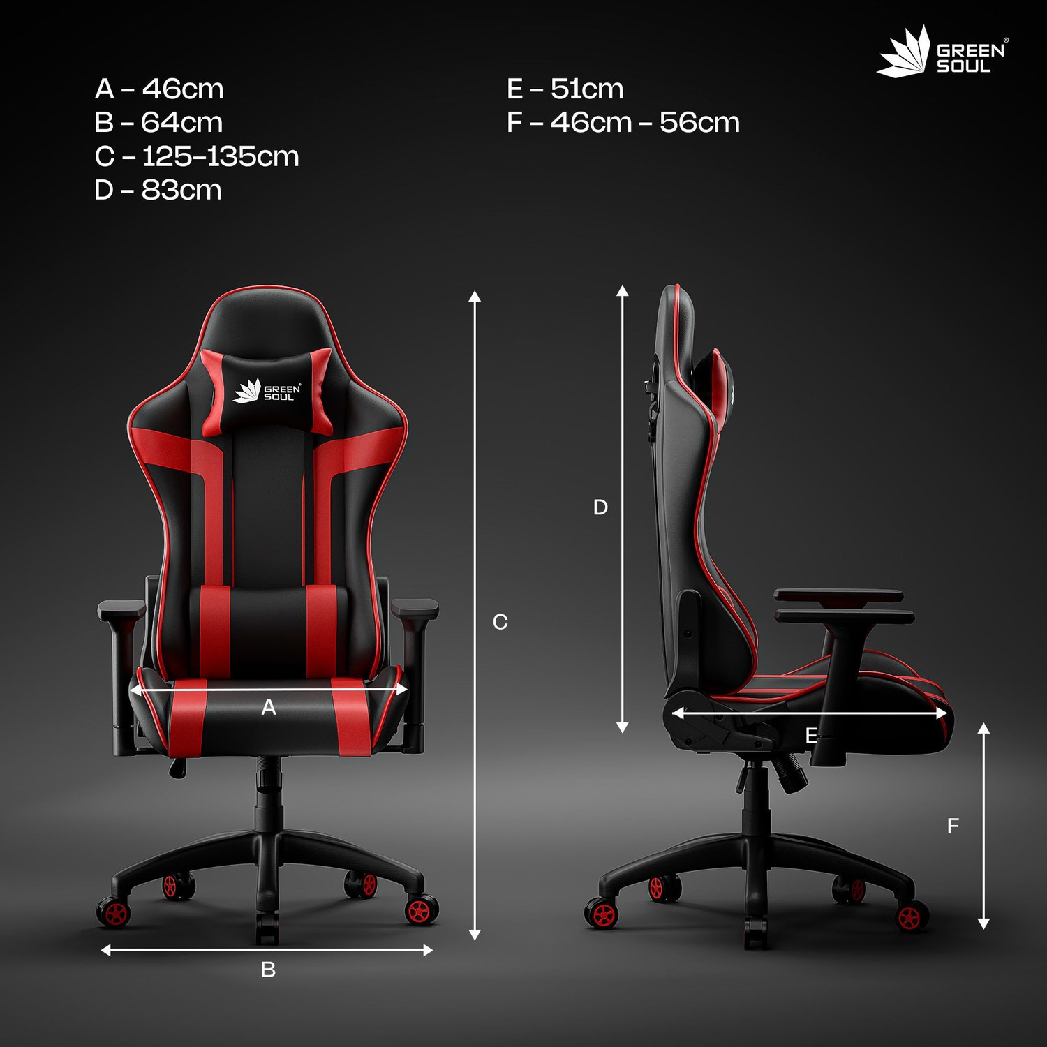 Image of GREEN SOUL Raptor 2.0 Racing Edition Ergonomic Gaming Chair with Premium PU Leather |Gaming & WFH|3D Armrest Gaming Chair
