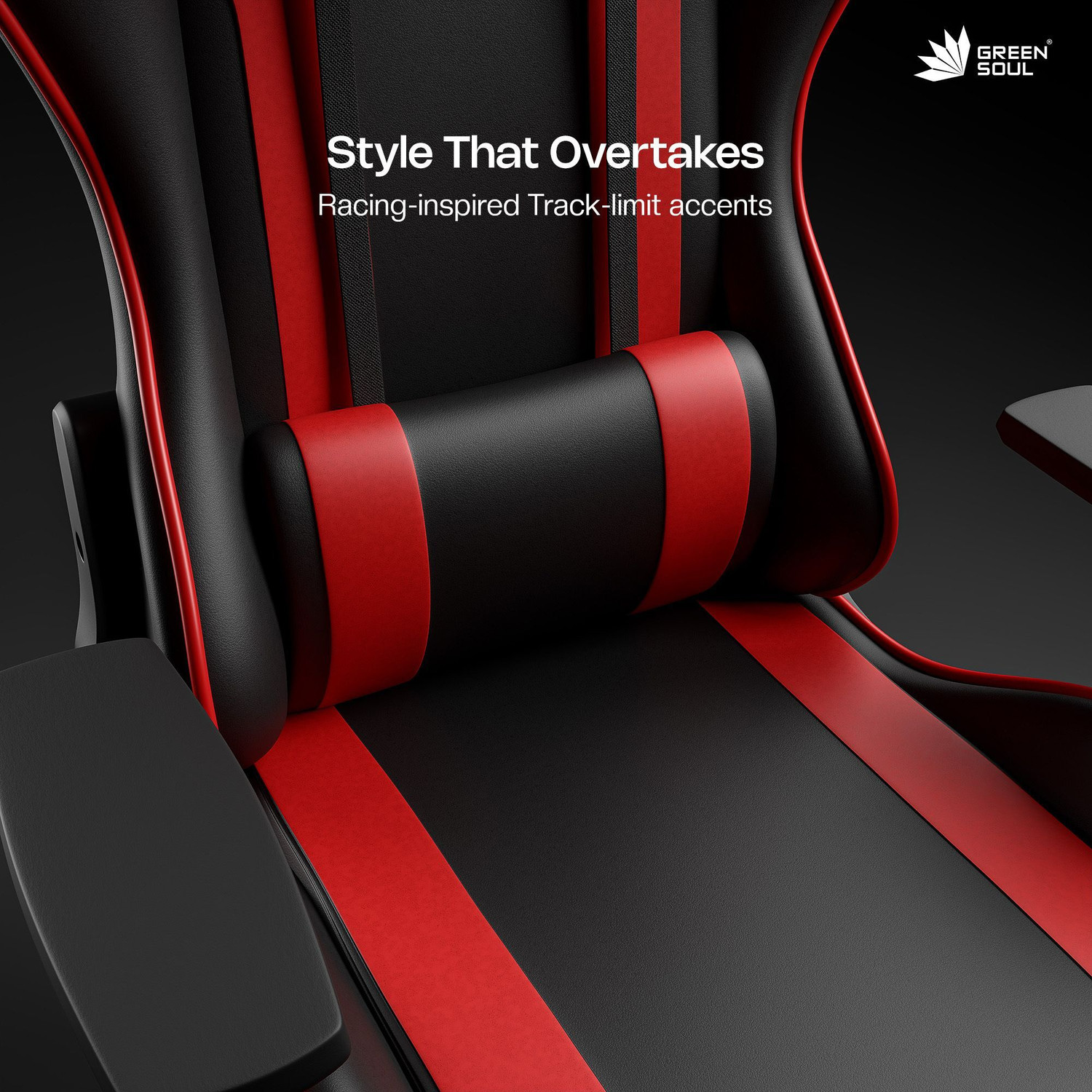 Image of GREEN SOUL Raptor 2.0 Racing Edition Ergonomic Gaming Chair with Premium PU Leather |Gaming & WFH|3D Armrest Gaming Chair