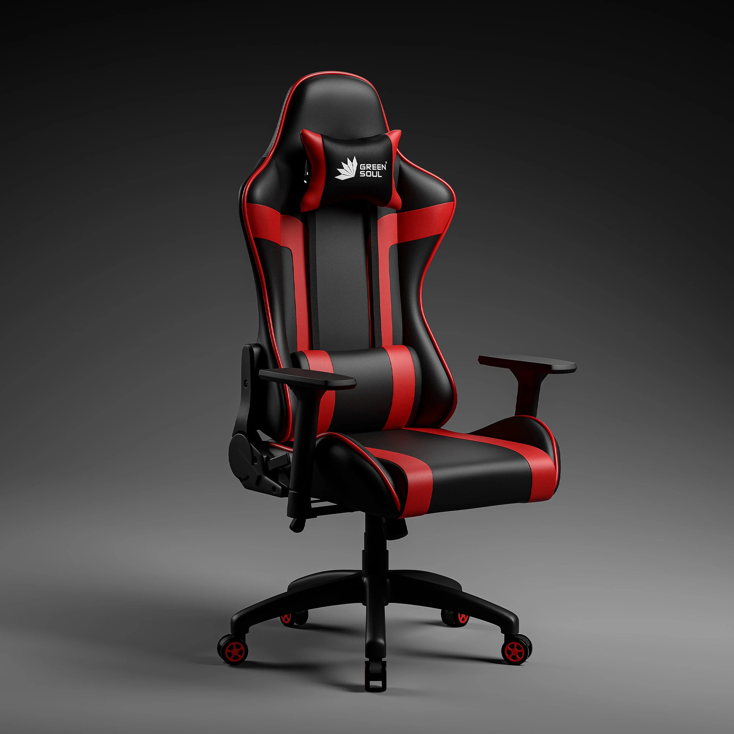 Image of GREEN SOUL Raptor 2.0 Racing Edition Ergonomic Gaming Chair with Premium PU Leather |Gaming & WFH|3D Armrest Gaming Chair