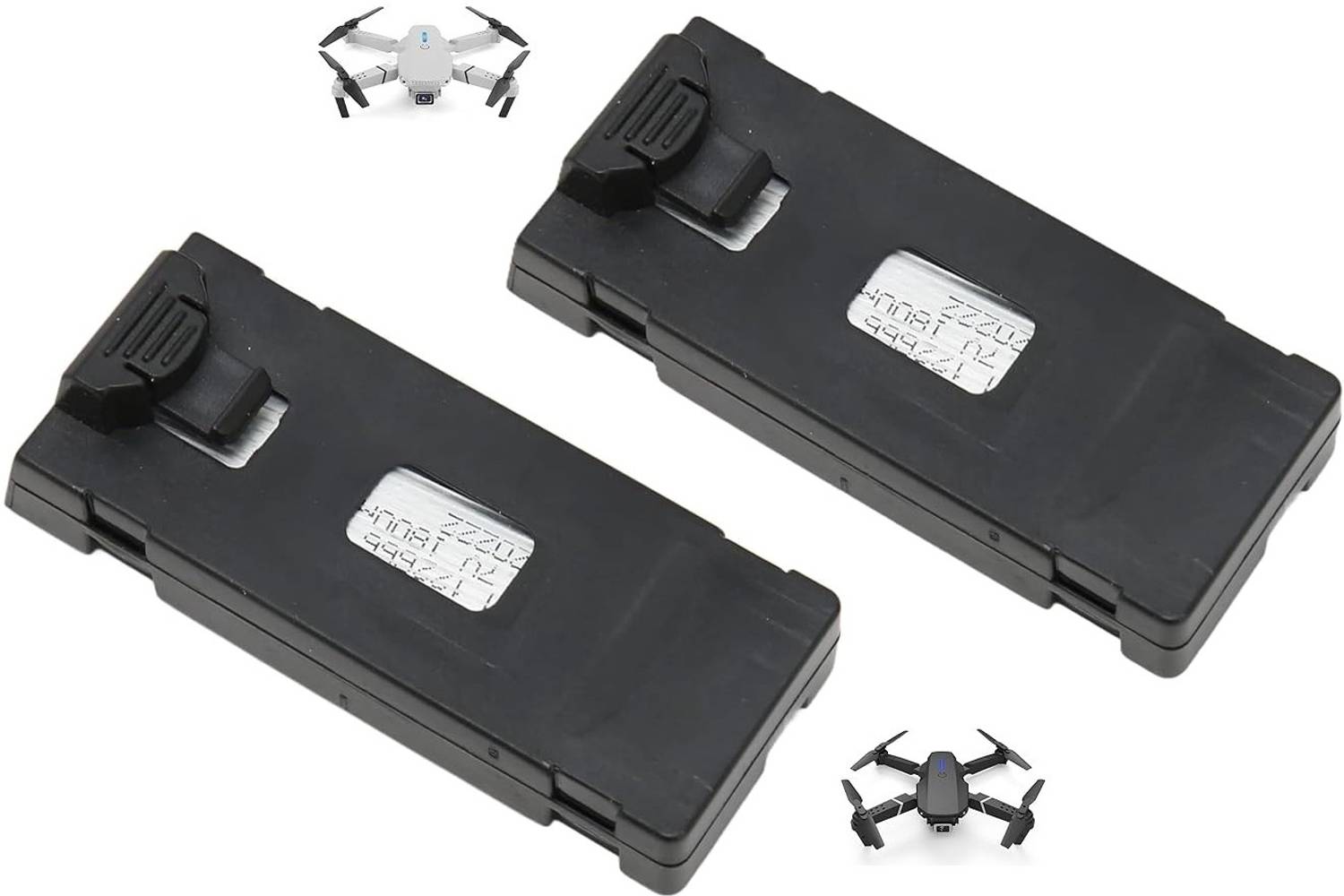 ANKIYAN Drone battery 1800Mah,e88 battery,Drone Battery-PACK OF-2 Game Battery