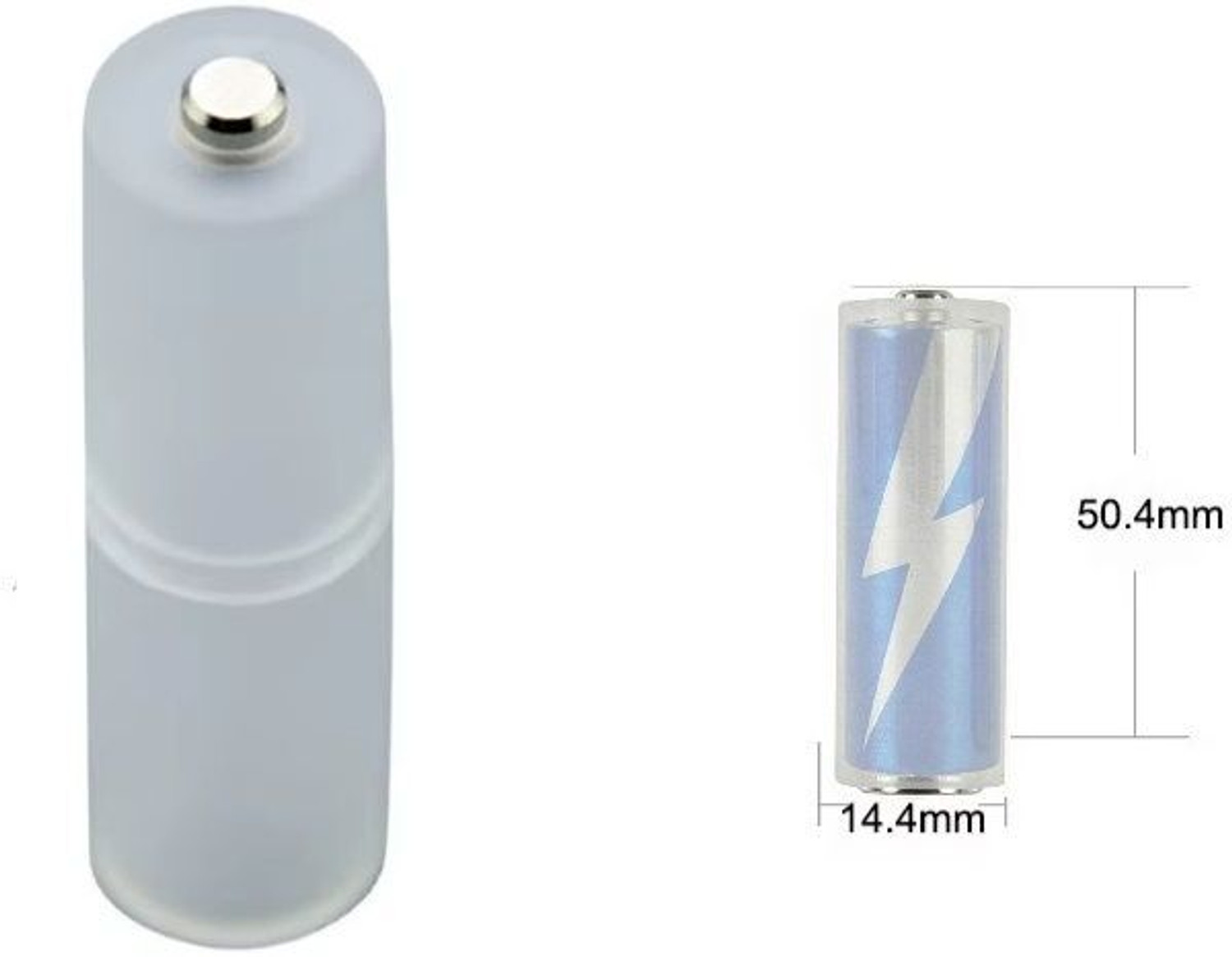 Image of Zapper AAA to AA Battery Convertor Game Battery