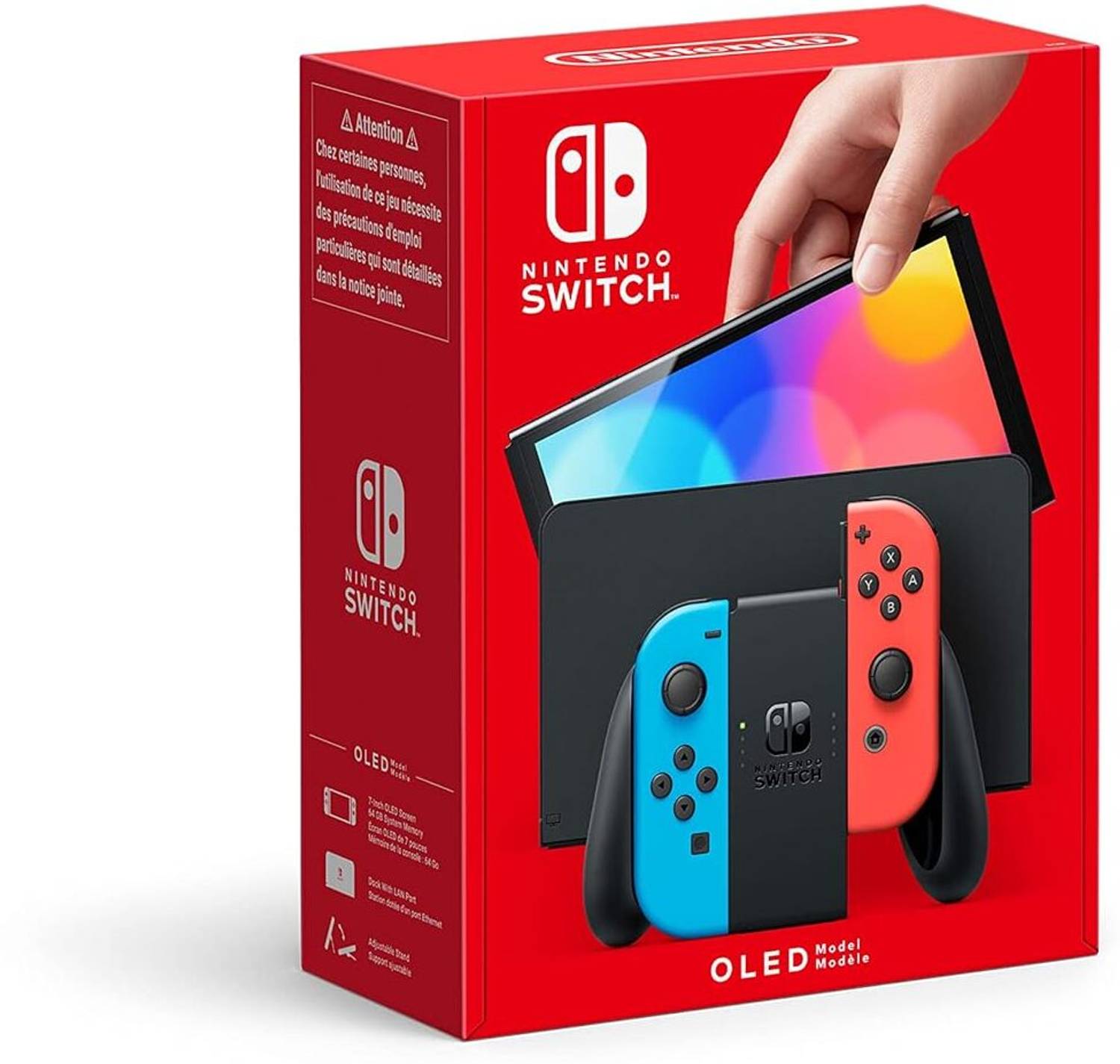NINTENDO Switch OLED Handheld Portable Gaming Console 64 GB with