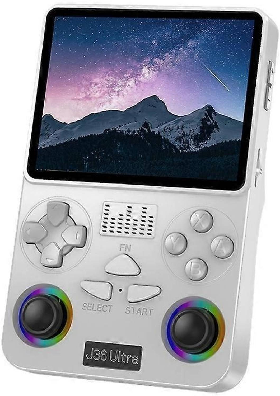 HG WORLD Retro J36 Ultra Video Game Hand Gaming Console For Pocket Game Box, Handheld Gaming Console with 3.5" IPS HD Display,Rechargeable Battery, 64 GB with 30,000+God of war, GTA Vice city, Crash Bandicoot & Many More