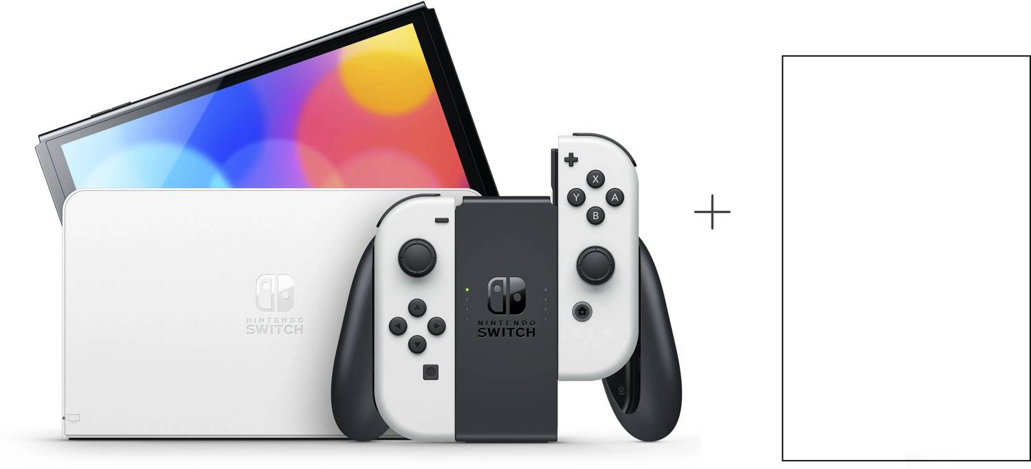 NINTENDO Switch OLED Handheld Portable Gaming Console 64 GB with NINTENDO Switch OLED Handheld Portable Gaming Console 64 GB with