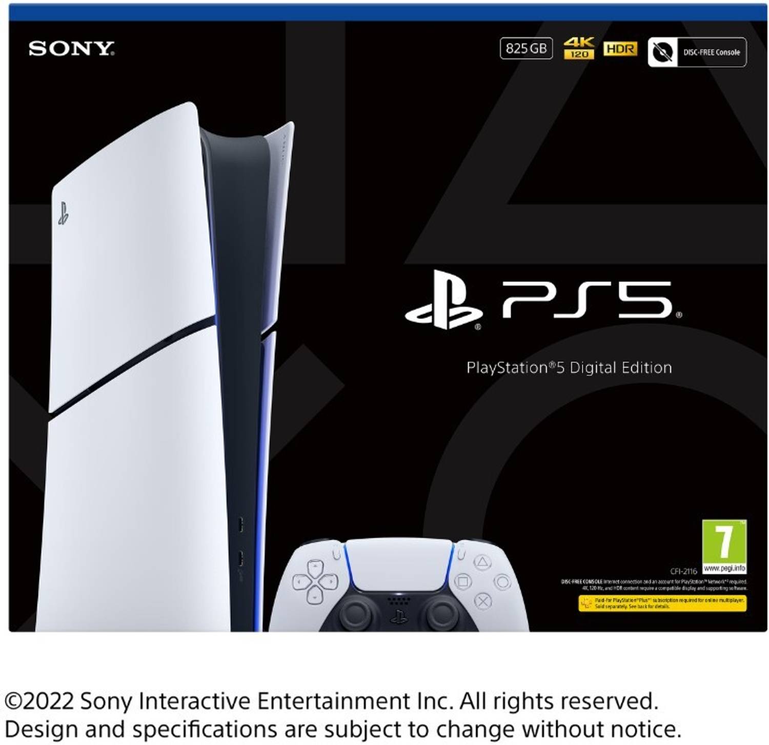 SONY PS5 Digital Edition (CFI-2116B01Y) 825 GB Price in India