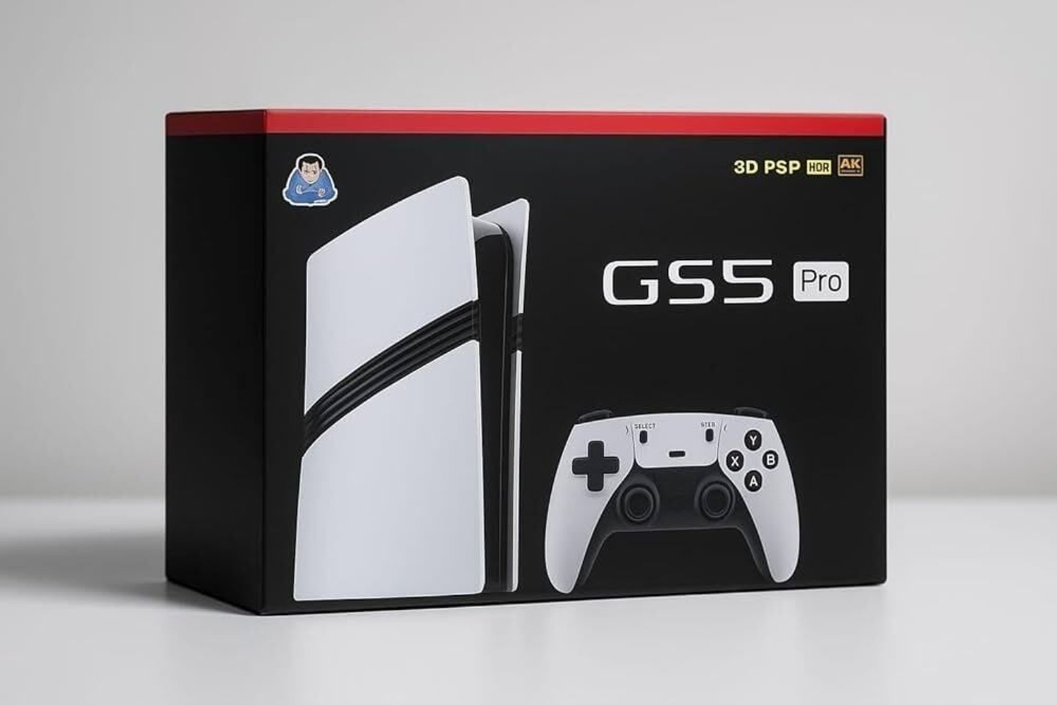 Image of HG WORLD Retro GS5 PRO Gaming Console with 2.4G Dual Video Games For TV Wireless Gamepad 64 GB with 53+ Emulator, Full HD HDMI Output, TV Game Set
