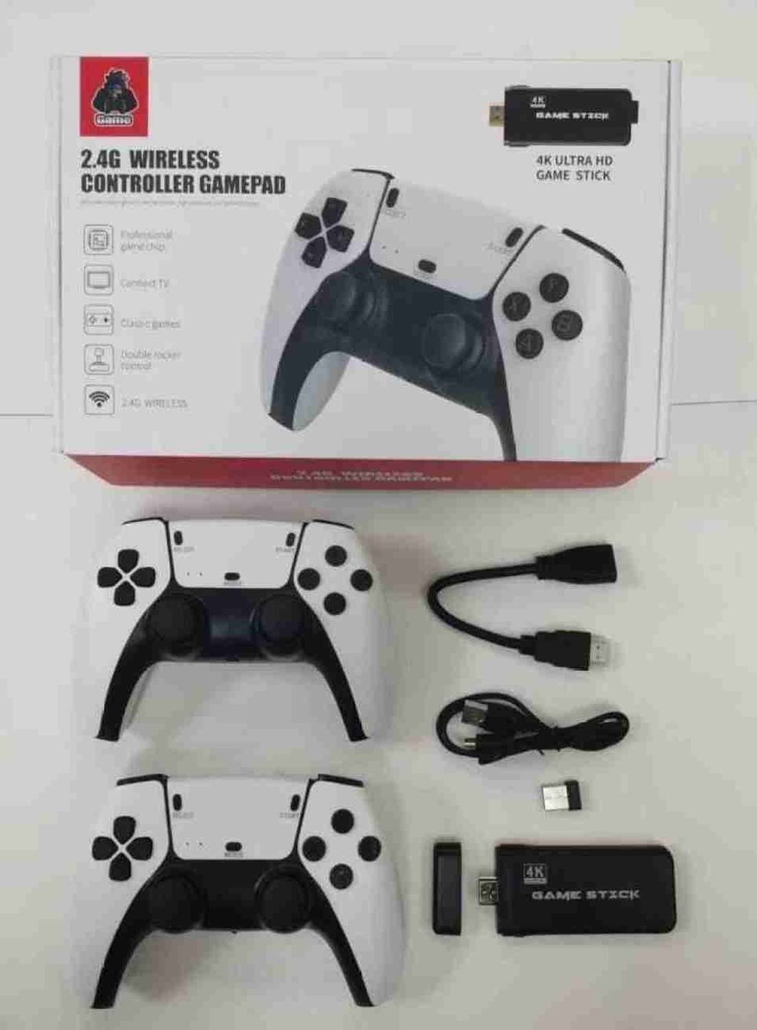 Confiavel U9 ULTRA 4K Game Stick Legendary Edition featuring 2 Wireless Controller 64 GB with Yes