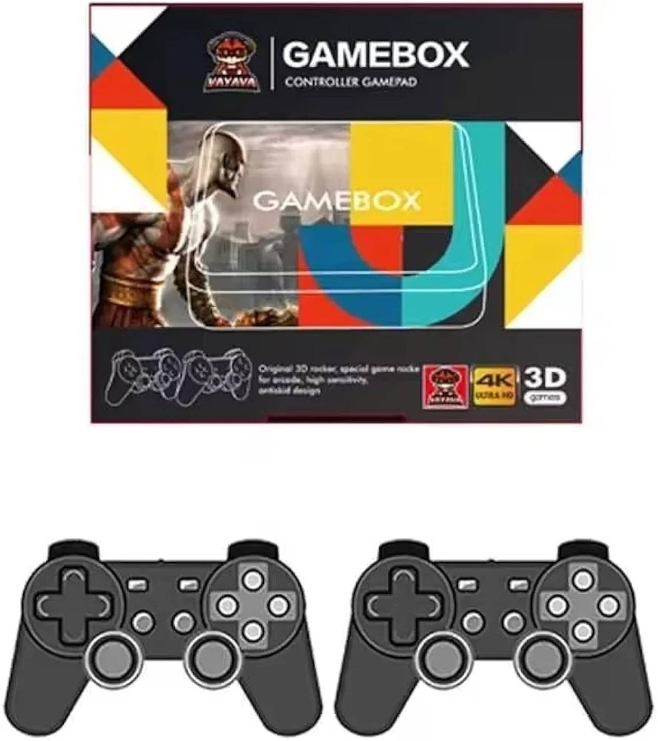 BCG GAME BOX G11 4K ULTRA HD Plug and Play Classic Video Gaming Console 64 GB with Yes
