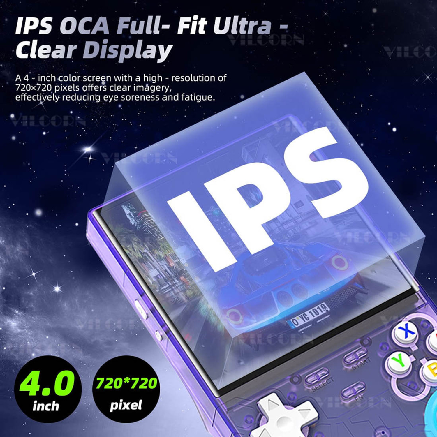 Image of R36 Ultra Retro Game Console 4 inch IPS, 64GB 15000+ Games, 13+ Emulators Anniversary Edition