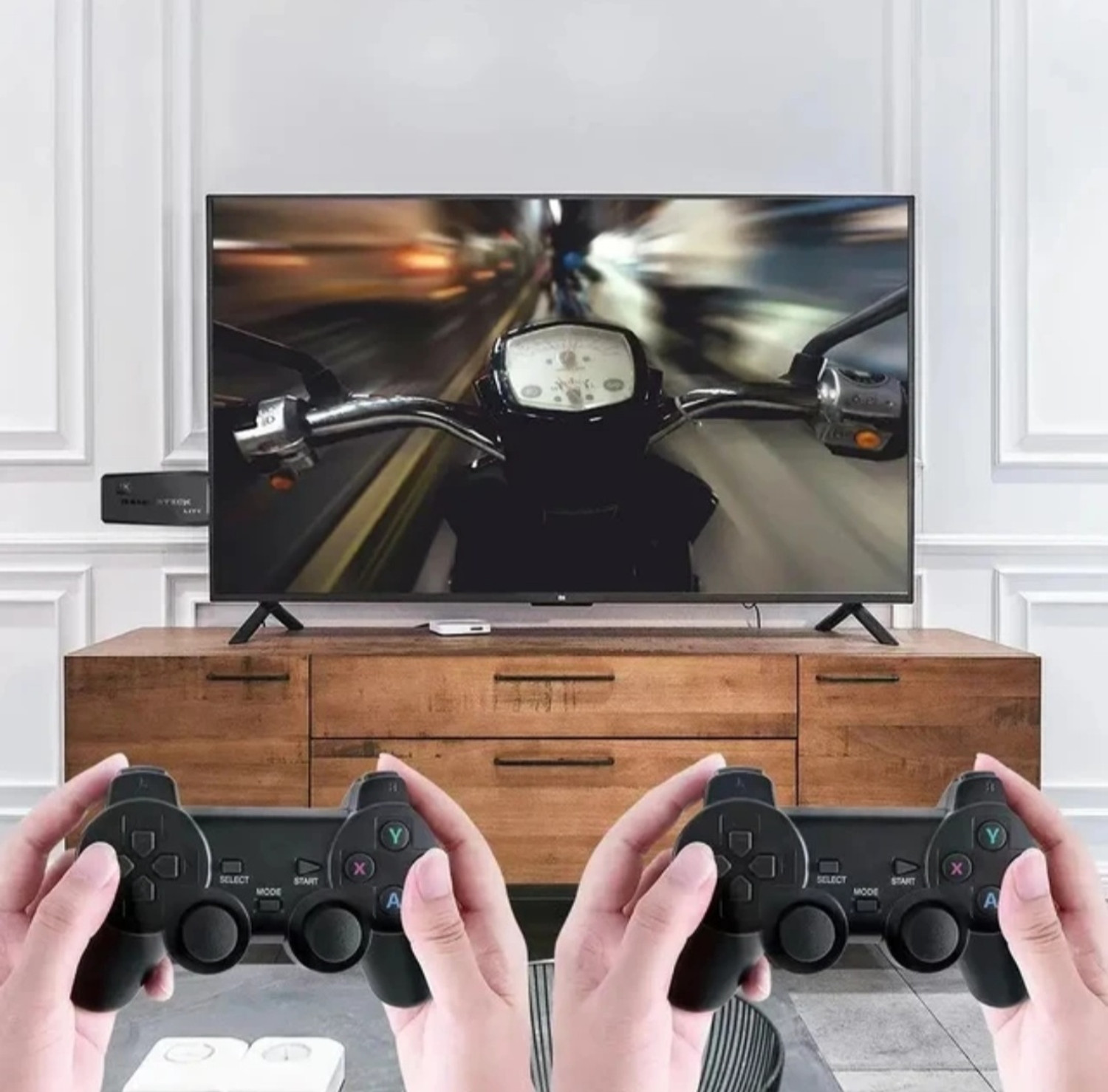 Image of Retro Game Stick 2.4G Wireless Classic Video Game Portable Pocket Gaming Console Epic Edition