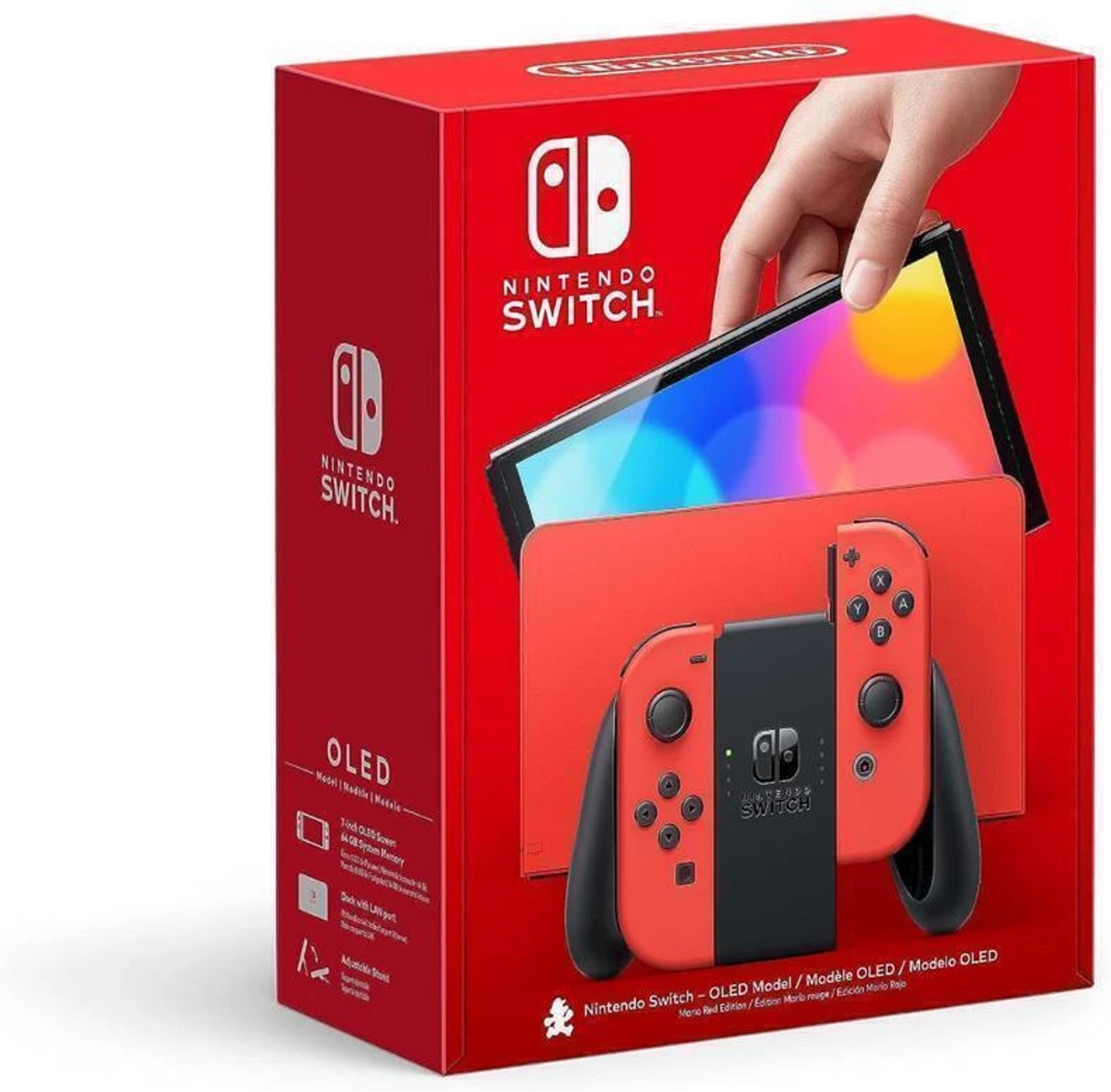 Image of NINTENDO Switch Oled Mario Red Edition Console 64 GB