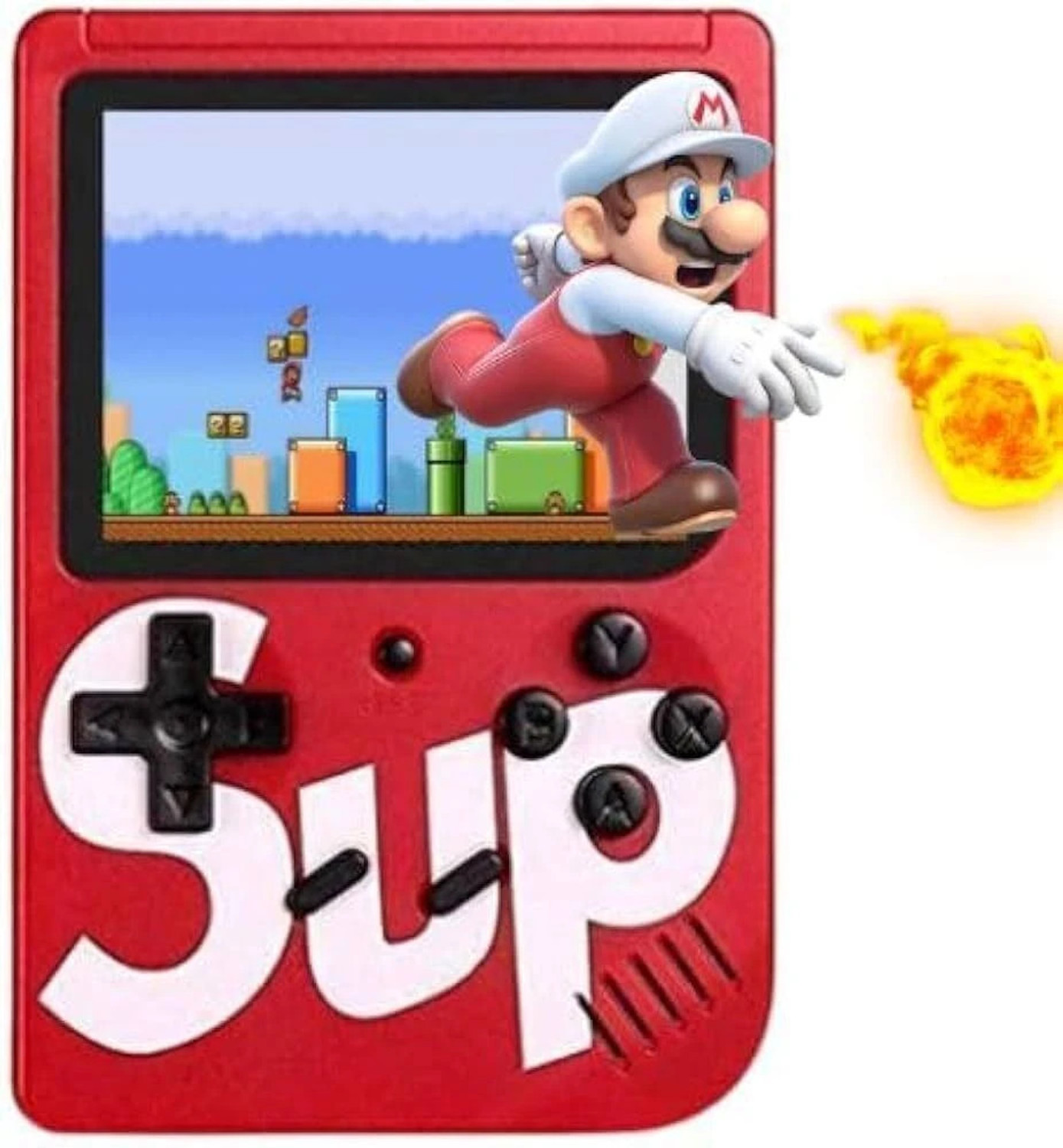Image of HG WORLD Sup R35X 1 Player Retro 400 In 1 Classic Video Game Portable Handheld Gaming 128 MB with Full HD AV Output, Video Game Hand, Double Player
