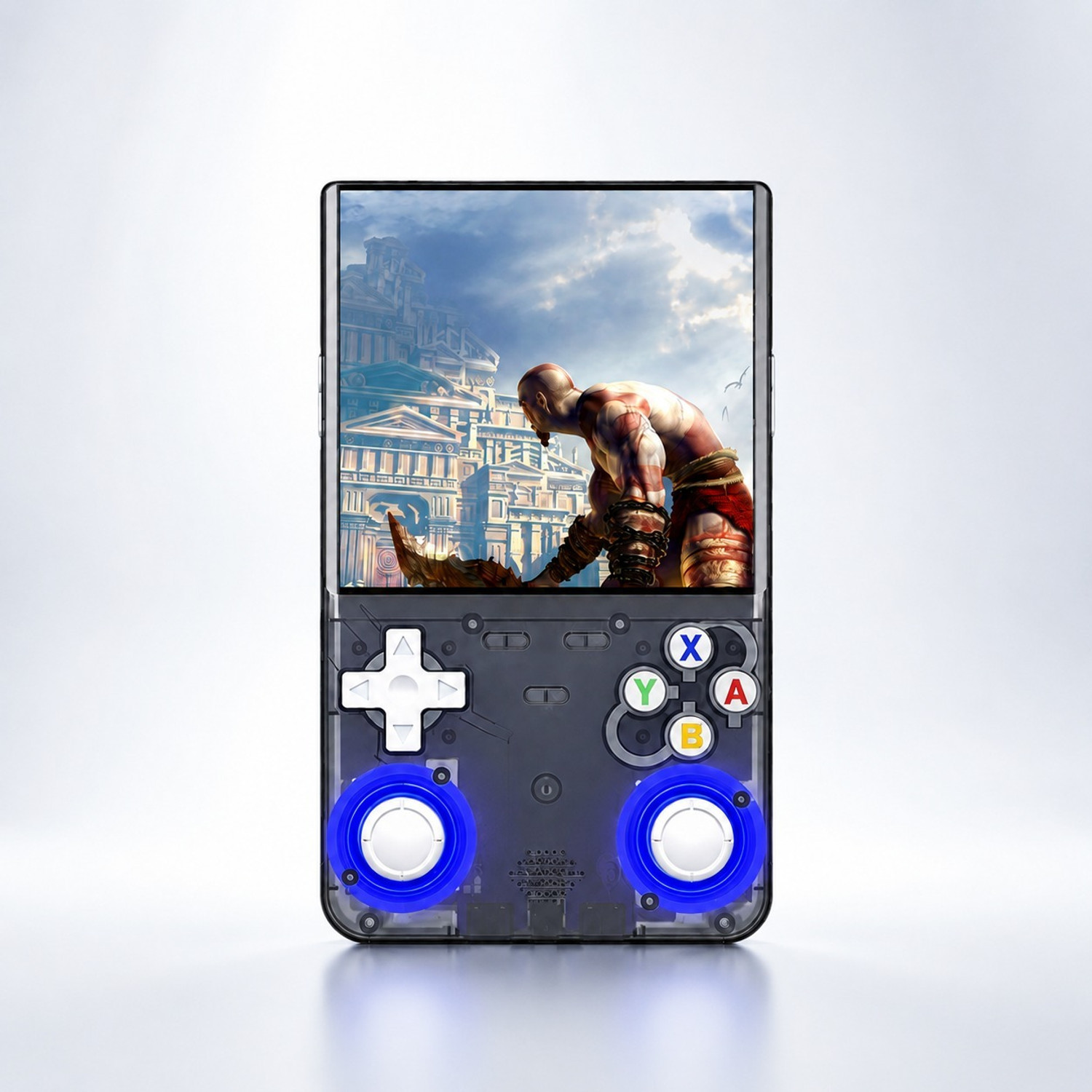 Image of HG WORLD Retro Game R36S Ultra HD Video Game Hand Gaming Console For Pocket Game Box With 30+ Emulator,4 inch HD Screen Rechargeable Battery Handheld Console Gaming 64 GB with 20000+ Games, God of War, GTA, Mario & More