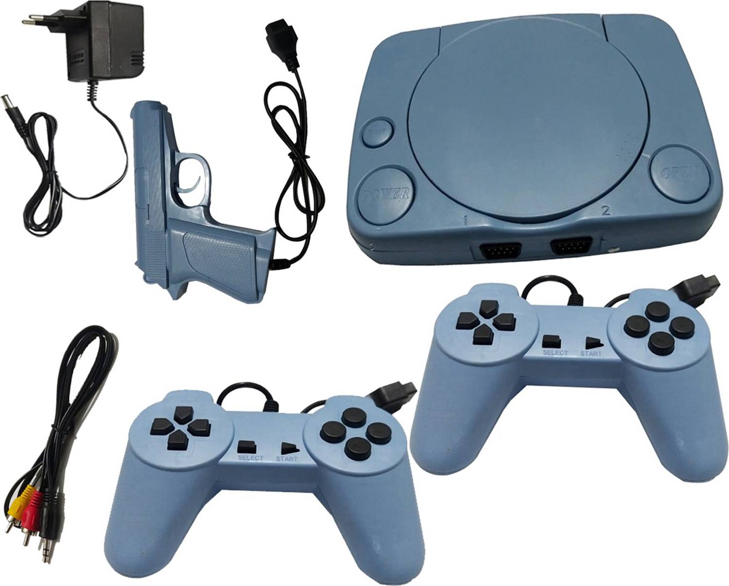 COUNTACH Classic Video Gaming Console k464 New Tv And Video Gaming With Inbuilt Games NA GB with Contra, Super Mario Bros, Duck Hunt, F1 Race