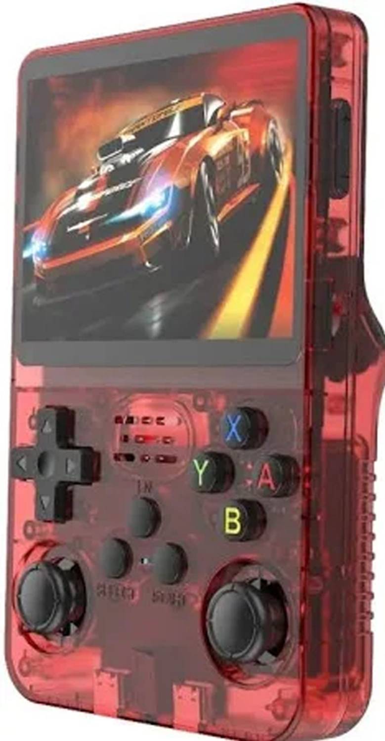 GROZA R36S Classic Retro Gaming Console 10000+ Games Portable Handheld Player 64 GB with 10000+ Support Classic Games And work with 20 emulators.