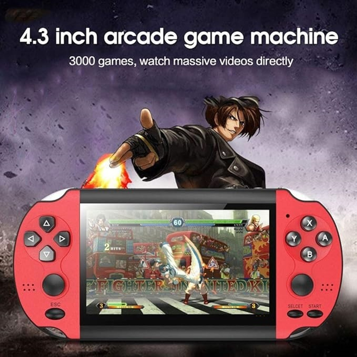 Image of NextTech X7 PSP Game Console:Unlock The Power of 1000+ Games and Nostalgic Memories YR-01 8 GB with 1000+ Games