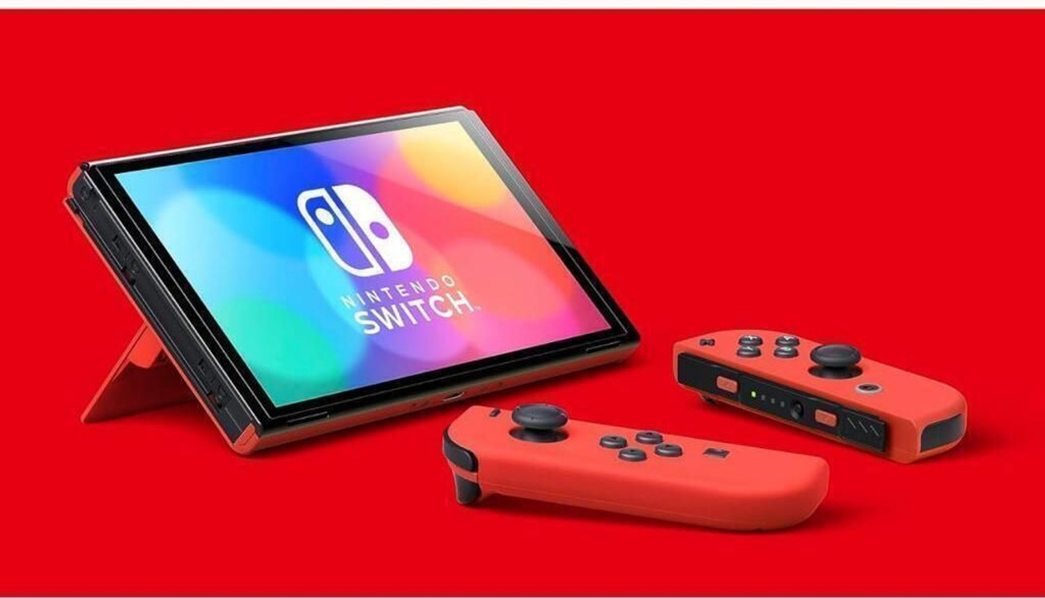 Image of NINTENDO Switch Oled Mario Red Edition Console 64 GB