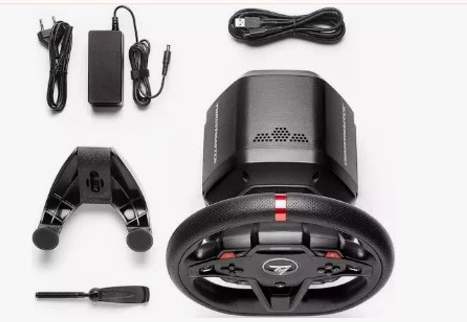 Image of THRUSTMASTER T248R Shifter Pack Force Feedback Wheel,T3PM Pedals,TH8S Shifter For Playstation with Next-Gen Hybrid Drive, LCD Telemetry Screen, Perfect Gift for Gamer