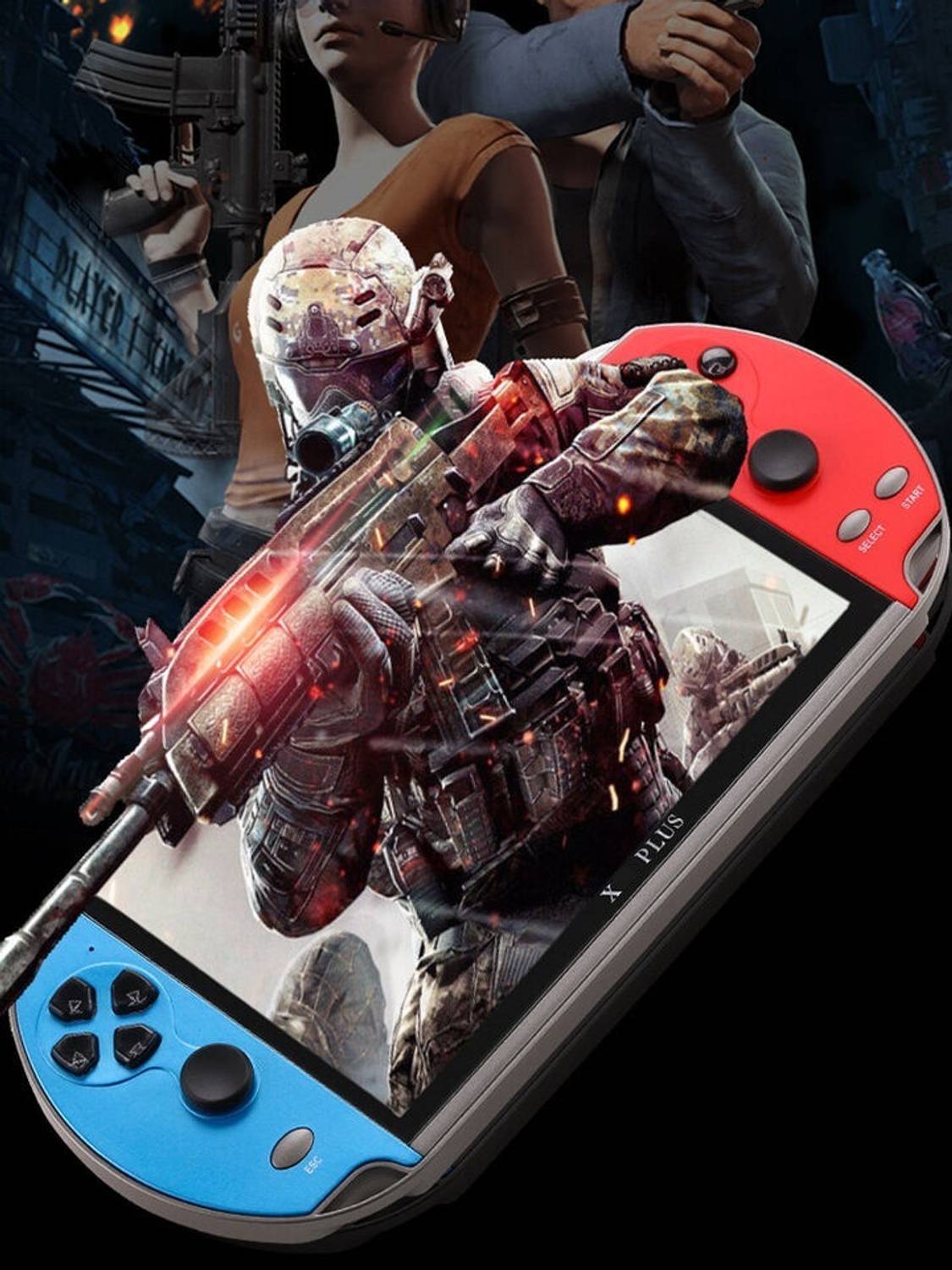 NextTech X7 PSP Game Console:Unlock The Power of 1000+ Games and