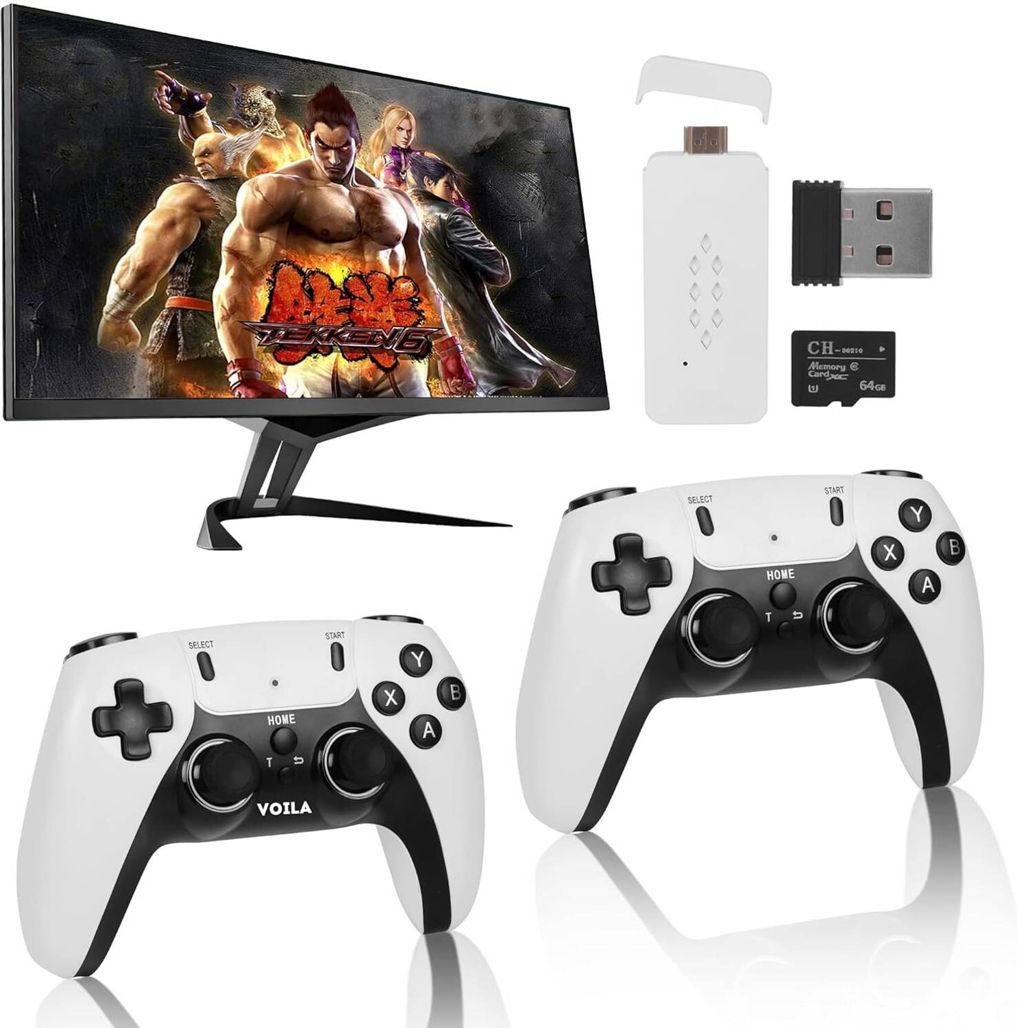 Voila M22 64 GB GB with Wireless Controller Gamepad - M22 Retro