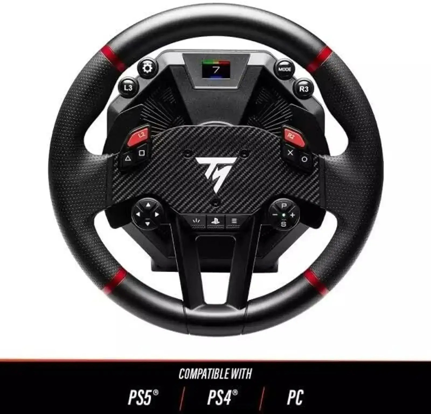 Image of THRUSTMASTER T598 Direct Drive Racing Wheel for PlayStation & PC,Next-GEN Direct Axial Drive With Modular 2-pedal setup GB with Magnetic sensors & 16-bit resolution, Perfect Gift for racing Gamers