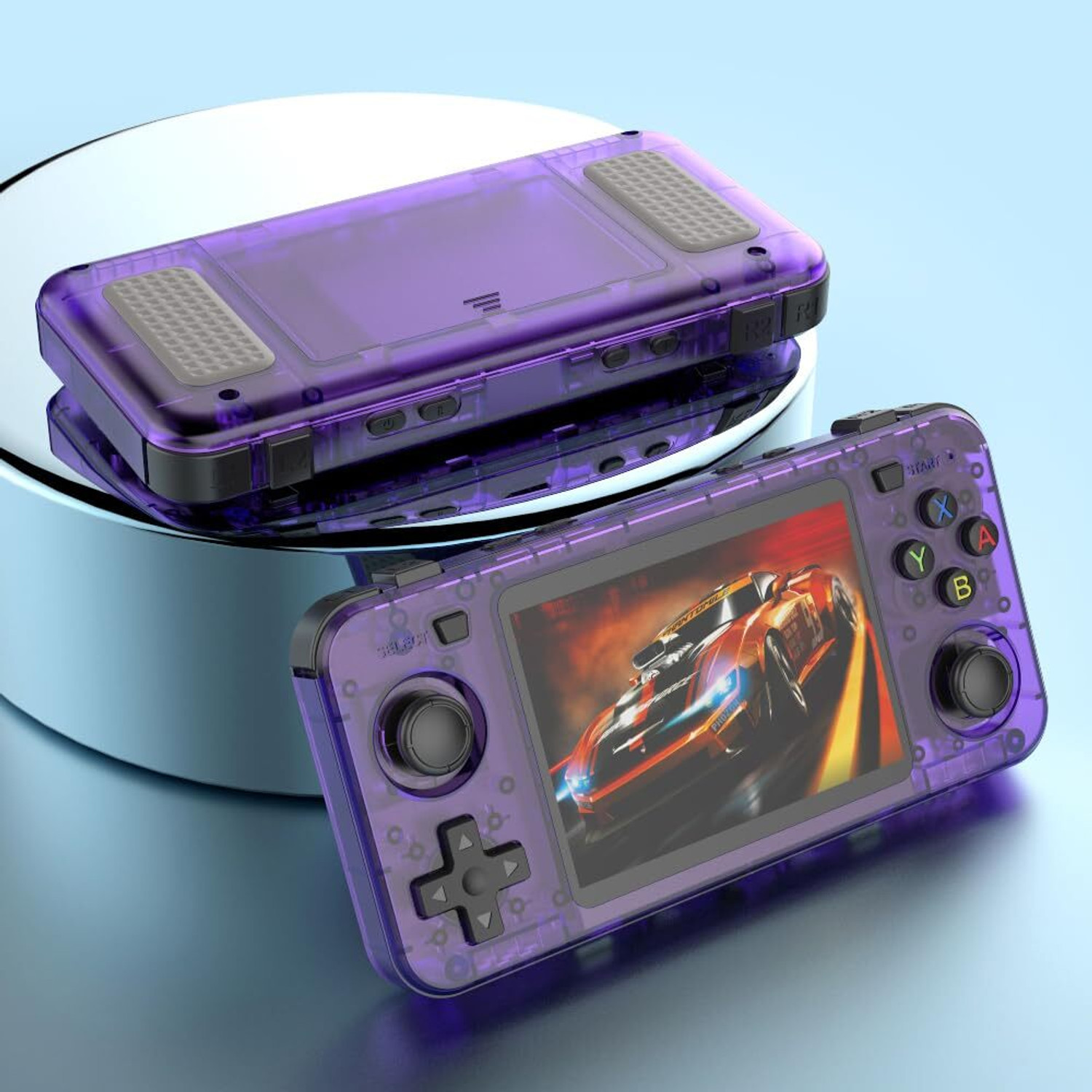 Image of Playtastic R36H Game Console 3.5 inch Retro Emulator System 64 GB with 15000+Preinstall video game Mario ,GTA Vice City