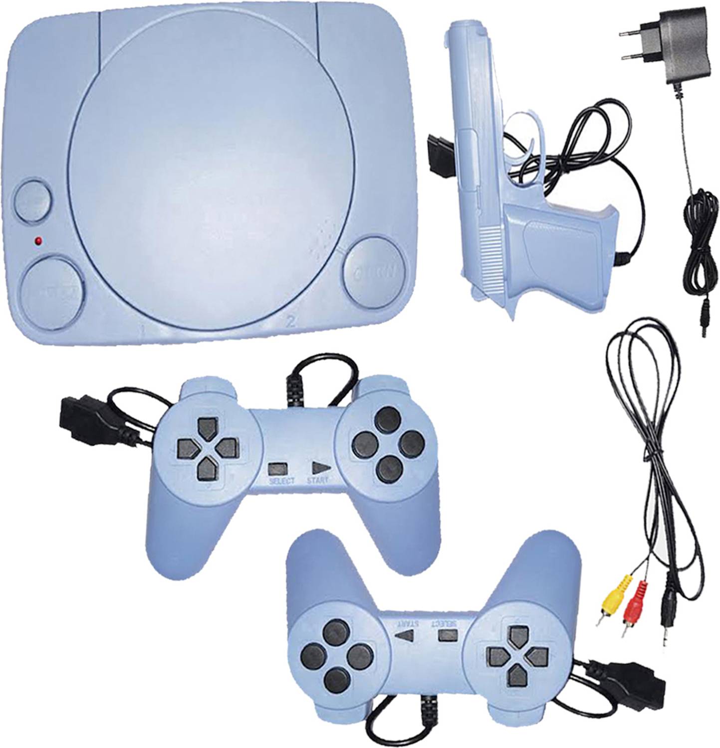 Nouveau NV0400 Plug & Play Kids Video Game With Enjoy Nd Fun For Game NA GB with Contra, Duck Hunt, Snow Bros, Dr. Mario, Turtles