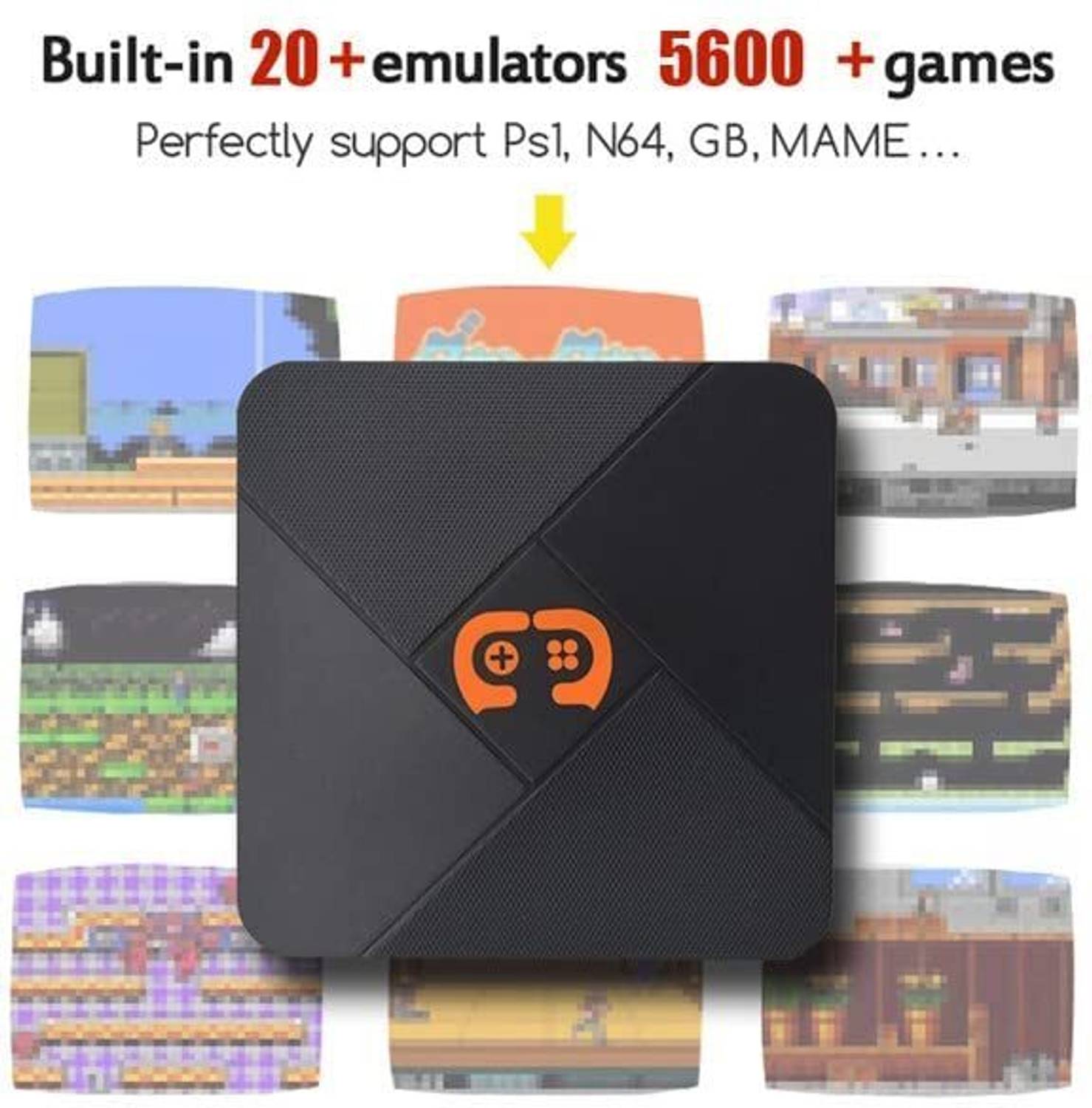 EXtreme G5 GAMEBOX 4K HD Super Console X 20+ Emulator 5600+ Games